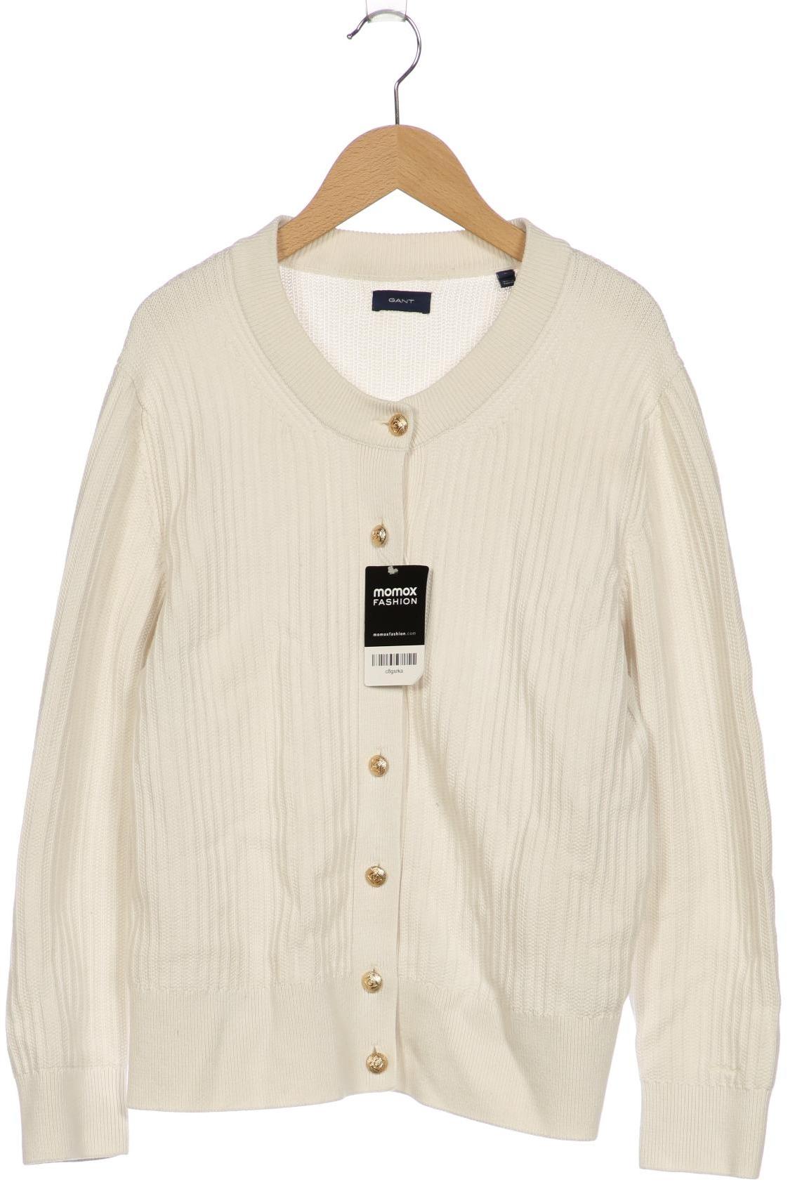 

Gant Damen Strickjacke, weiß, Gr. 42