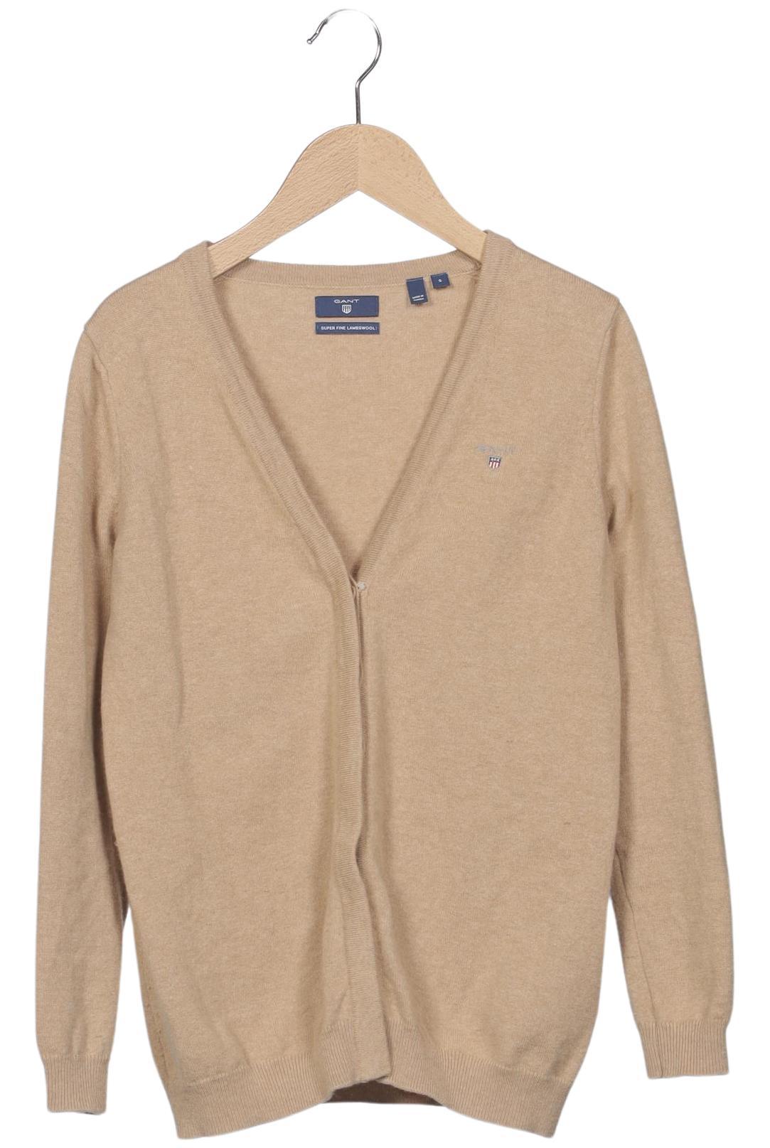 

Gant Damen Strickjacke, beige, Gr. 36