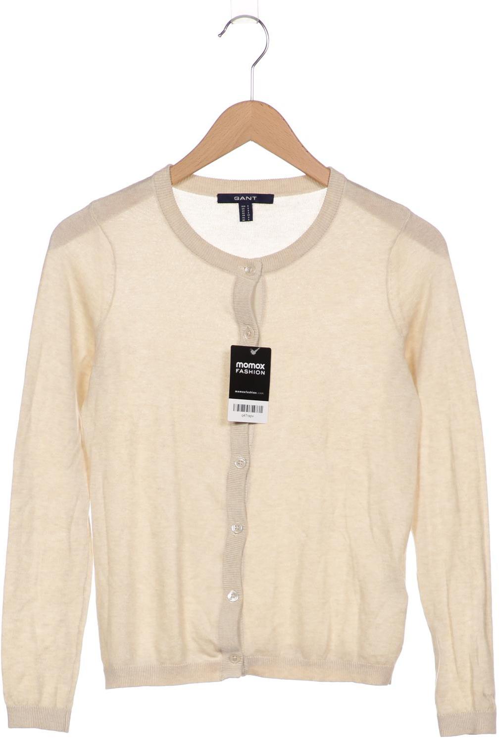

Gant Damen Strickjacke, beige, Gr. 36