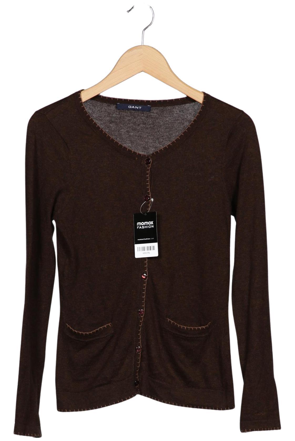 

Gant Damen Strickjacke, braun, Gr. 34