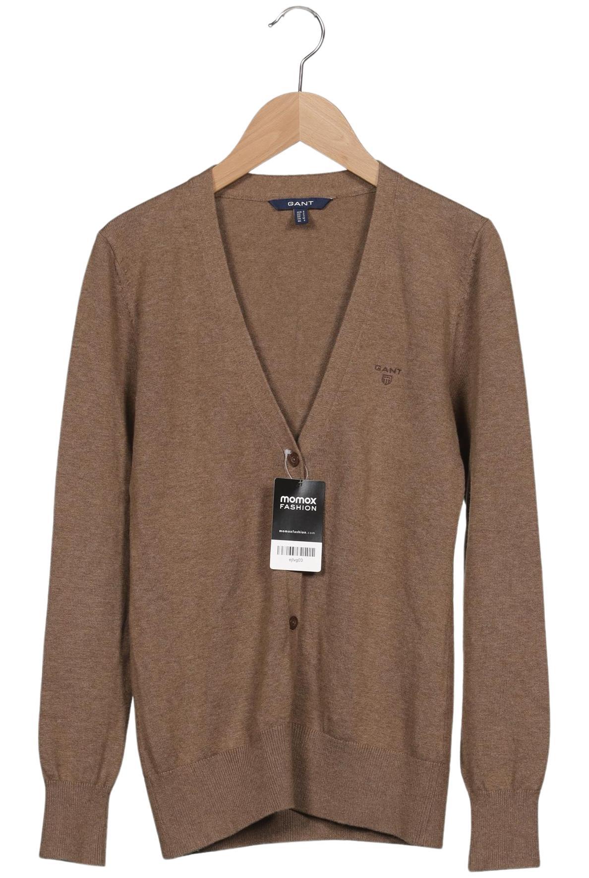 

Gant Damen Strickjacke, braun, Gr. 36