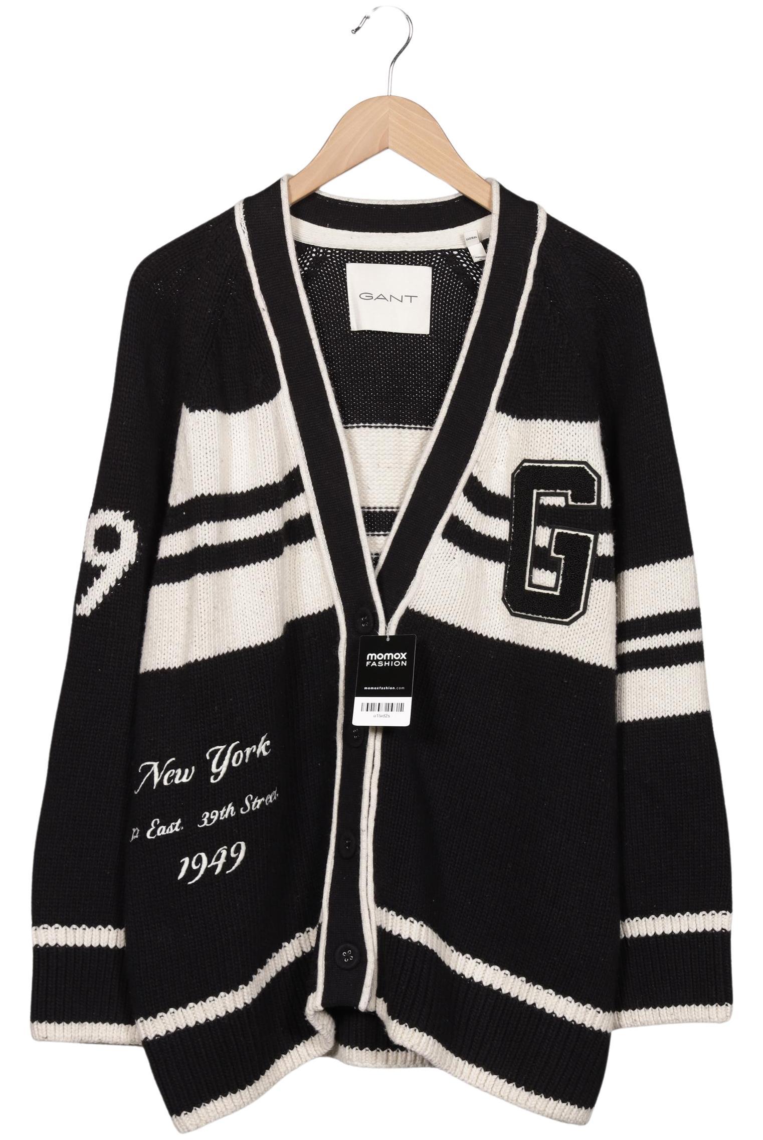

Gant Damen Strickjacke, schwarz, Gr. 38