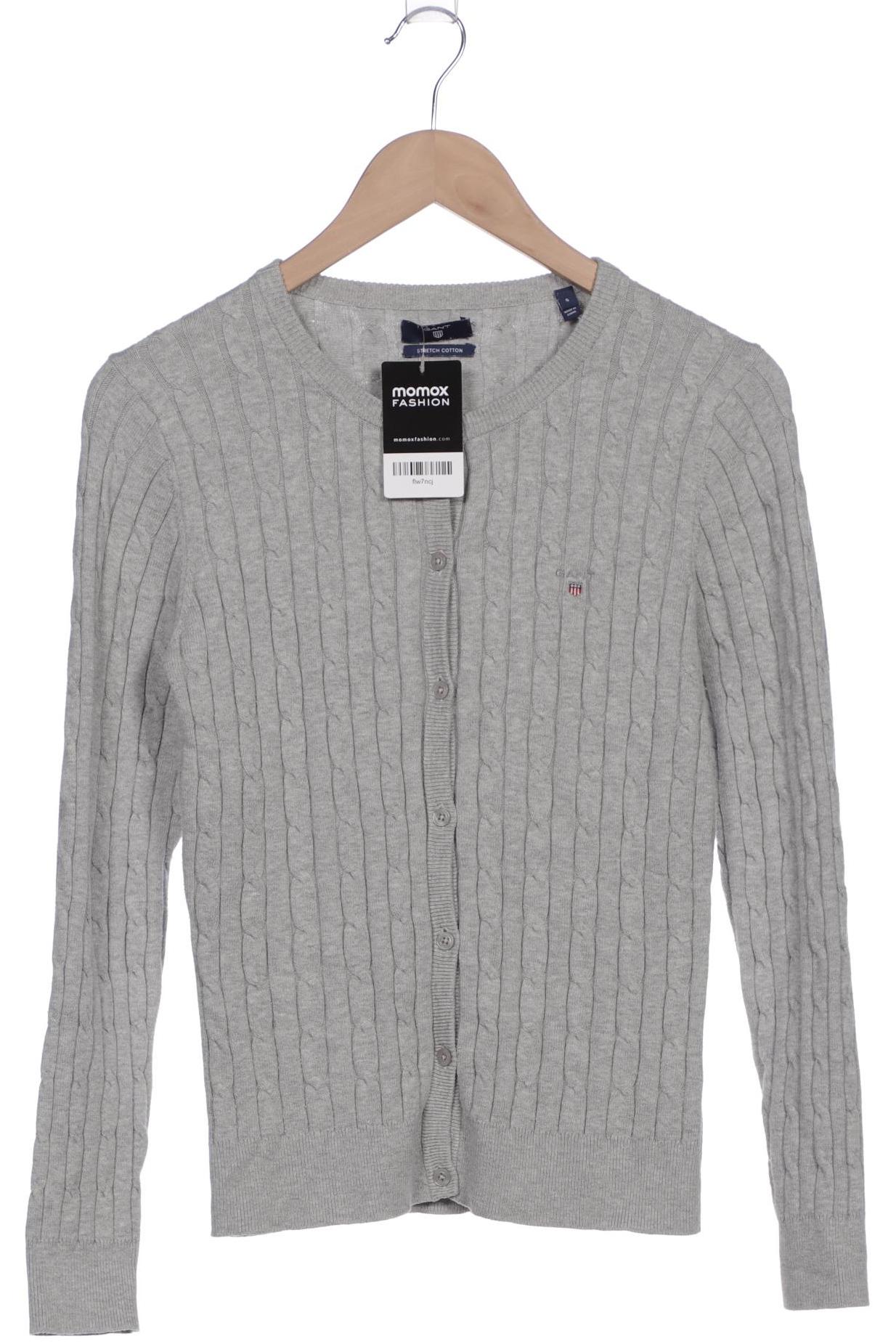 

Gant Damen Strickjacke, grau, Gr. 36