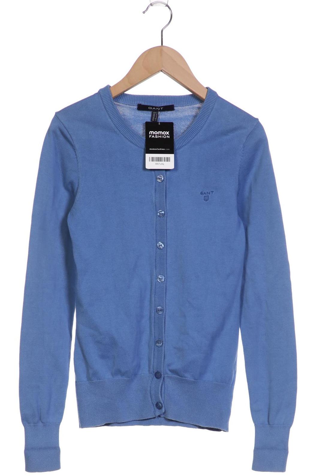 

Gant Damen Strickjacke, blau, Gr. 36