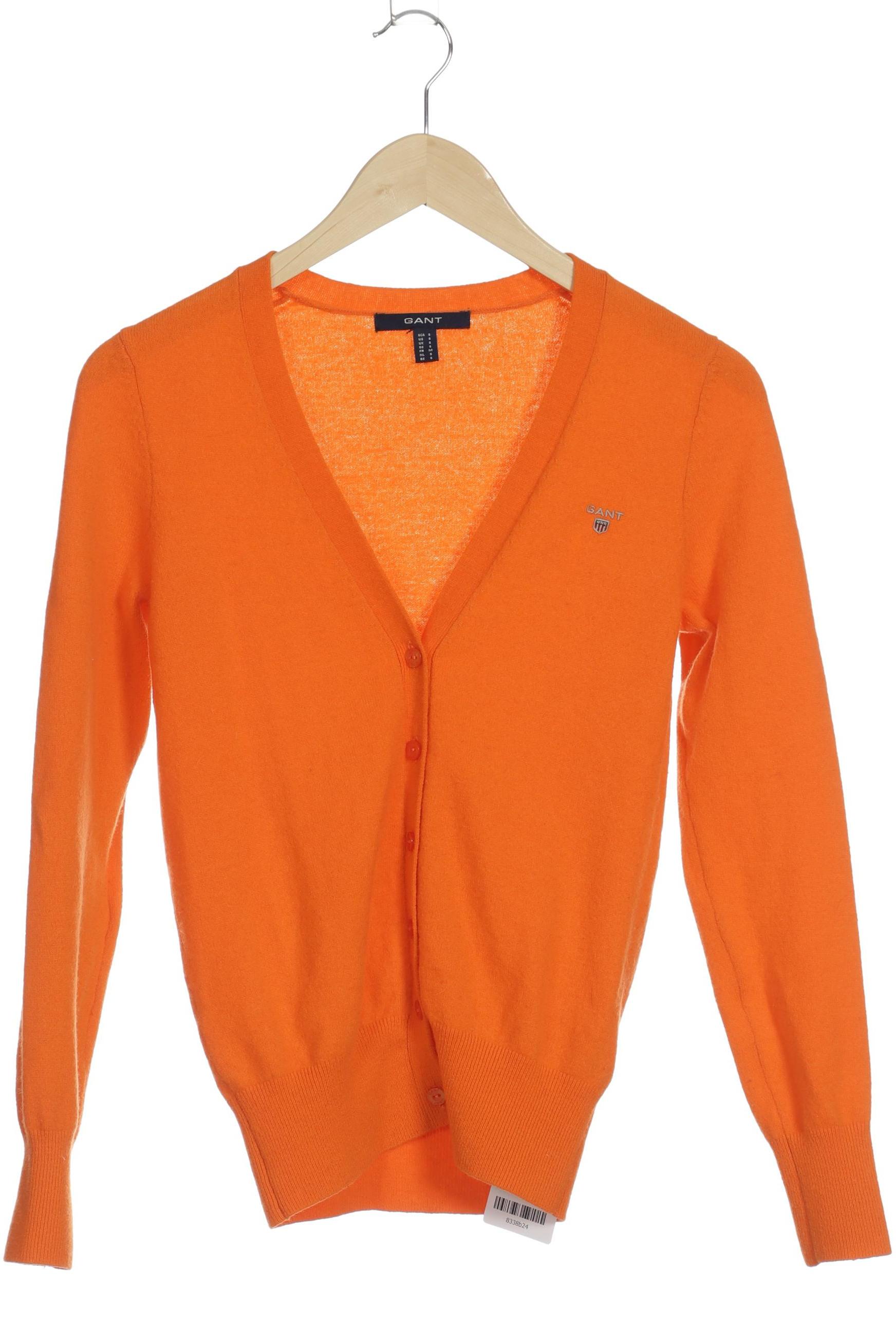 

Gant Damen Strickjacke, orange, Gr. 36