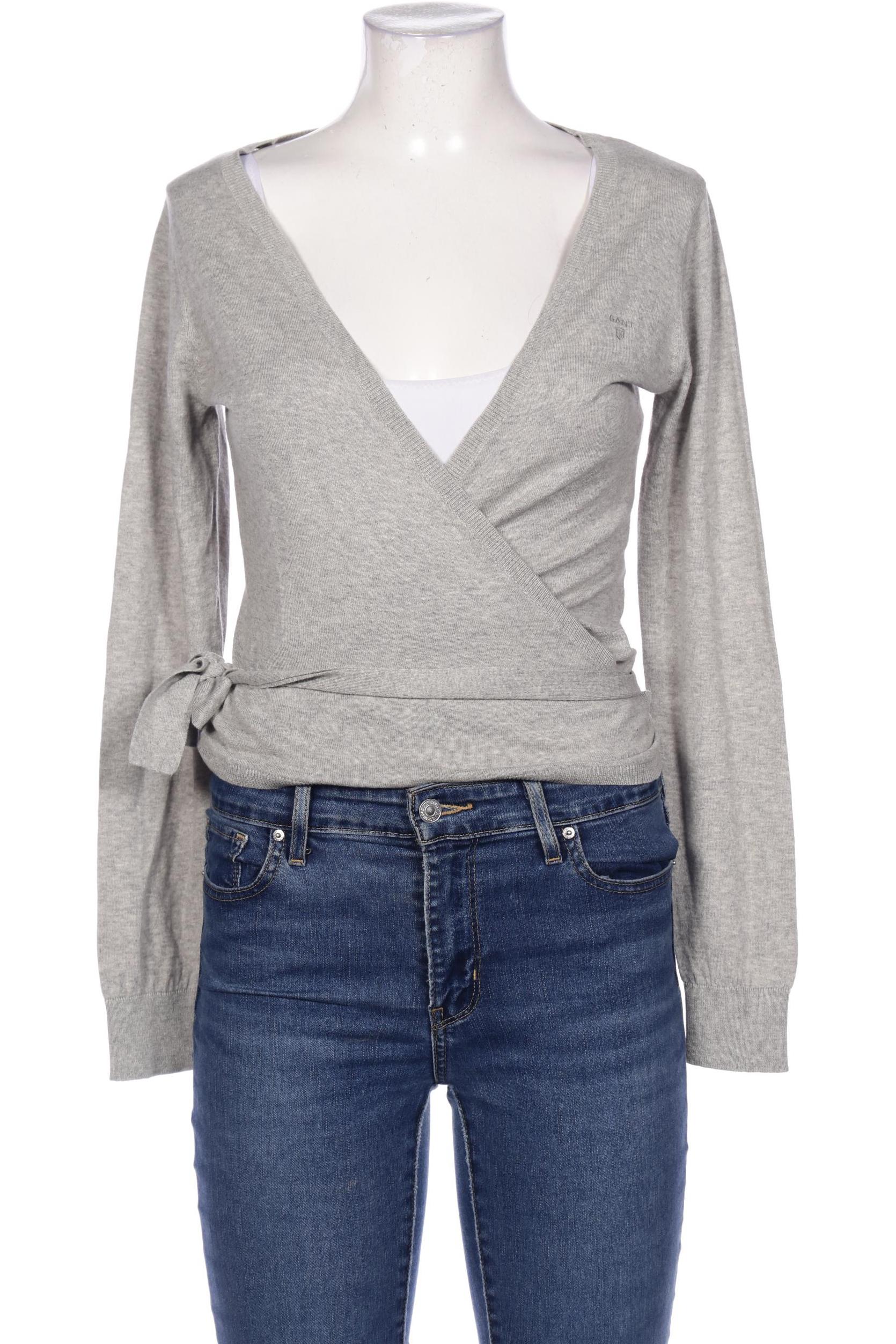 

Gant Damen Strickjacke, grau, Gr. 42