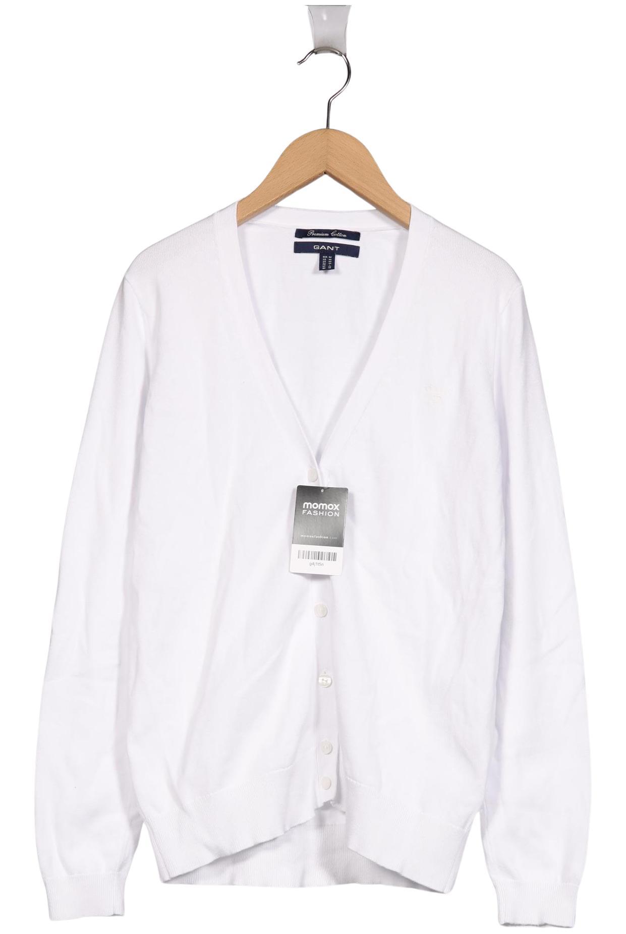 

Gant Damen Strickjacke, weiß, Gr. 38