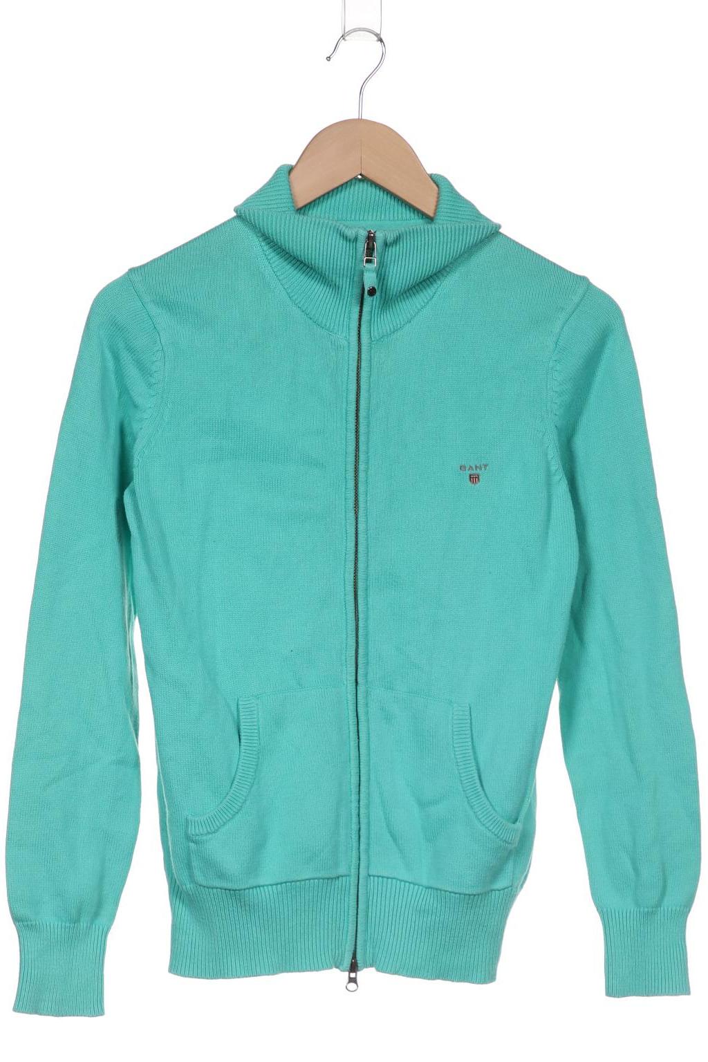 

Gant Damen Strickjacke, türkis, Gr. 38
