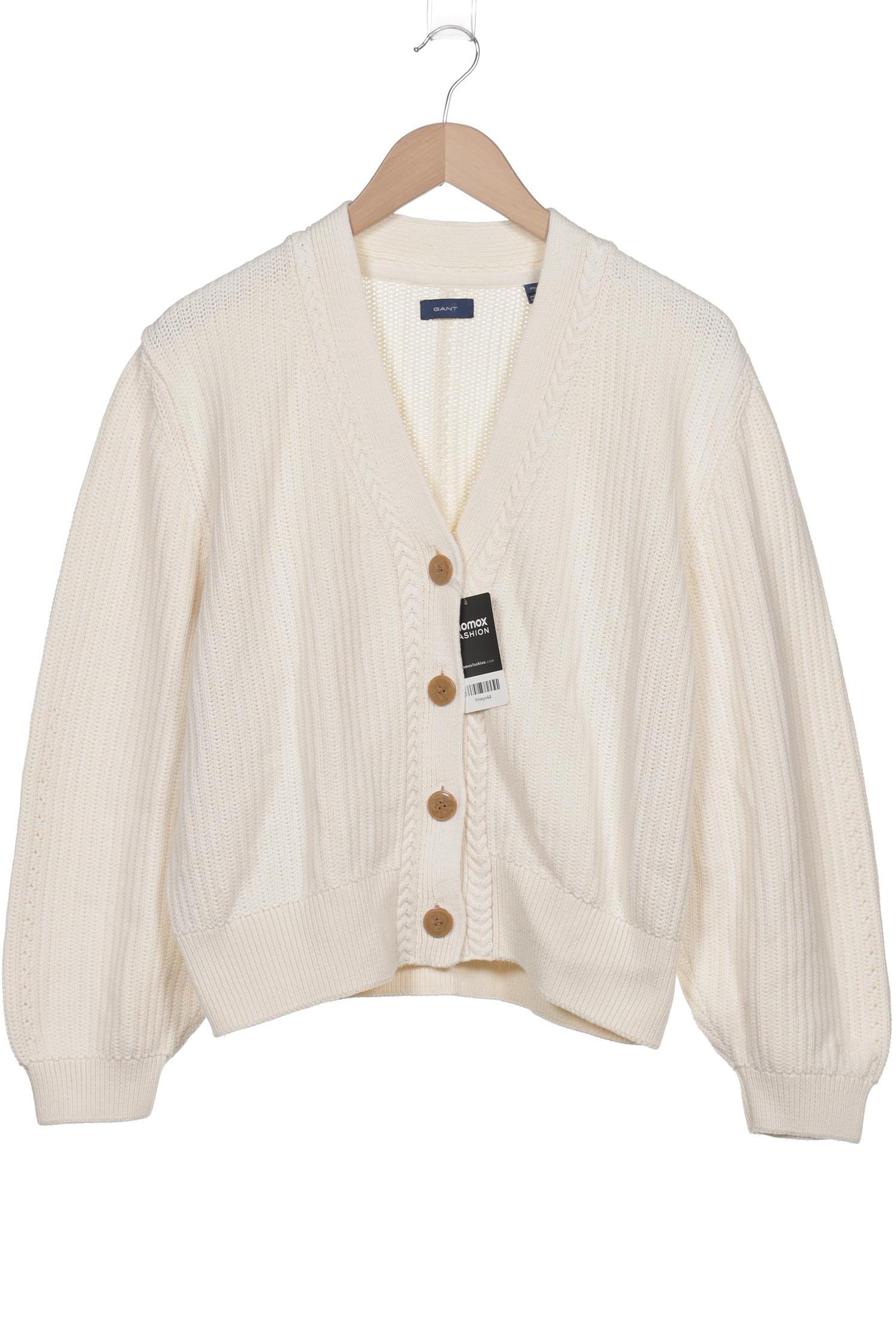 

Gant Damen Strickjacke, cremeweiß, Gr. 44