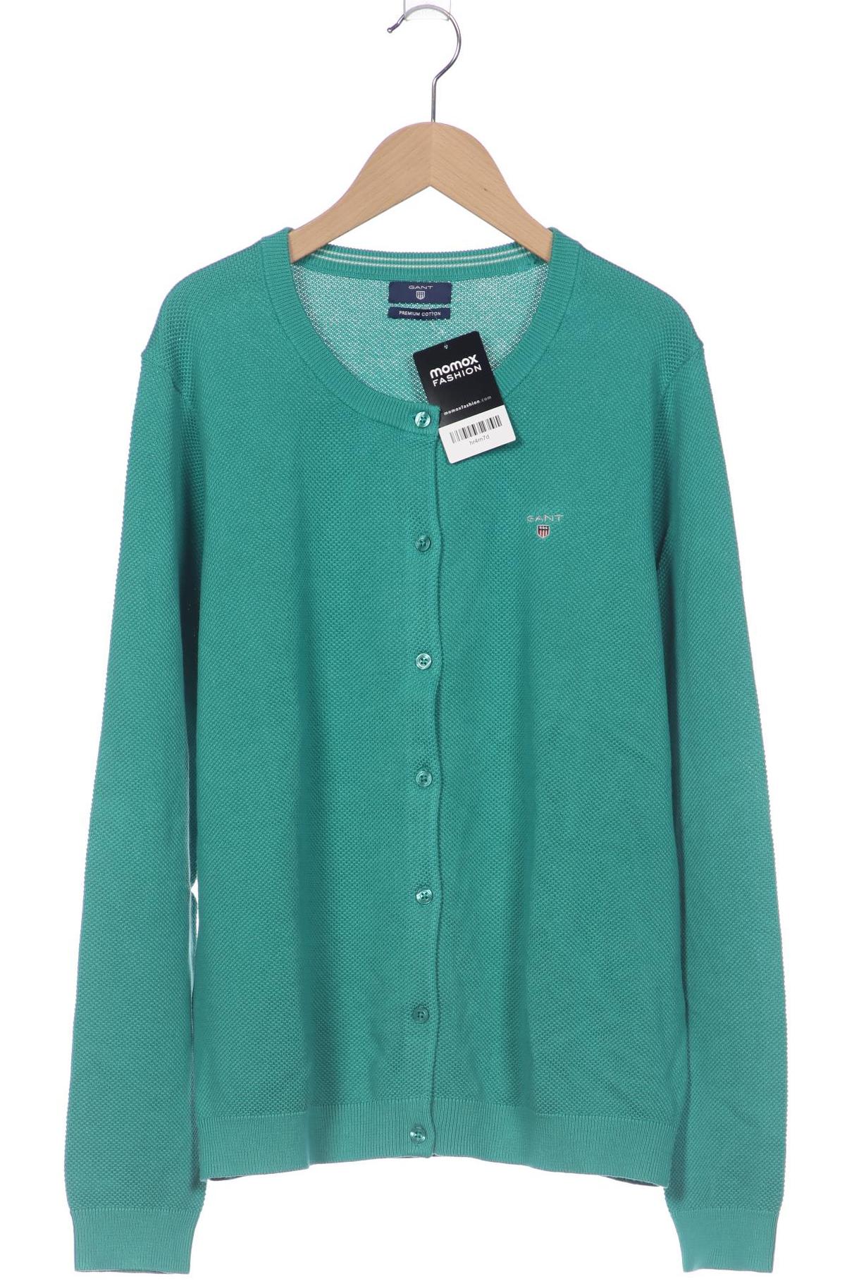 

Gant Damen Strickjacke, türkis, Gr. 44