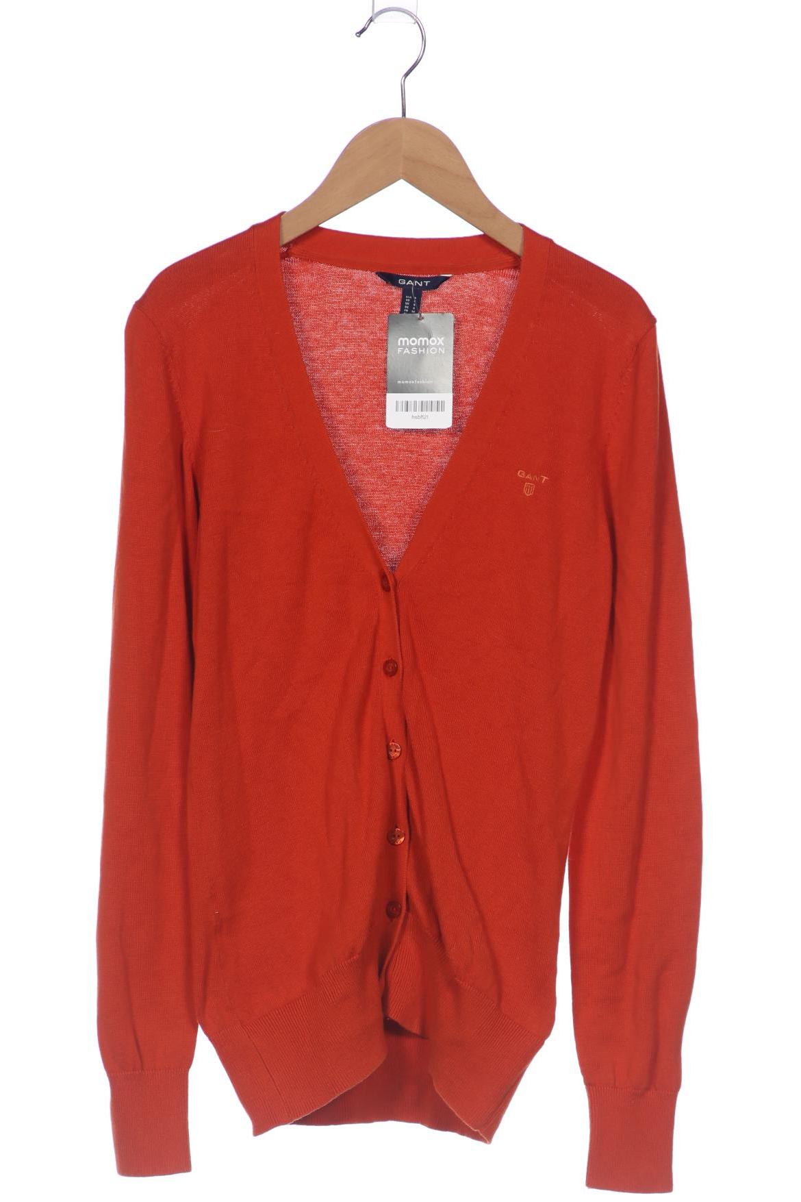 

Gant Damen Strickjacke, orange, Gr. 36