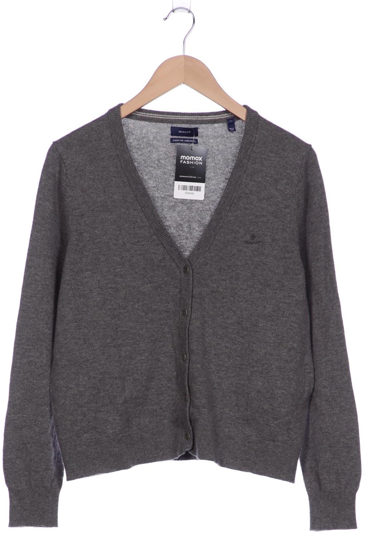 

Gant Damen Strickjacke, grau, Gr. 44