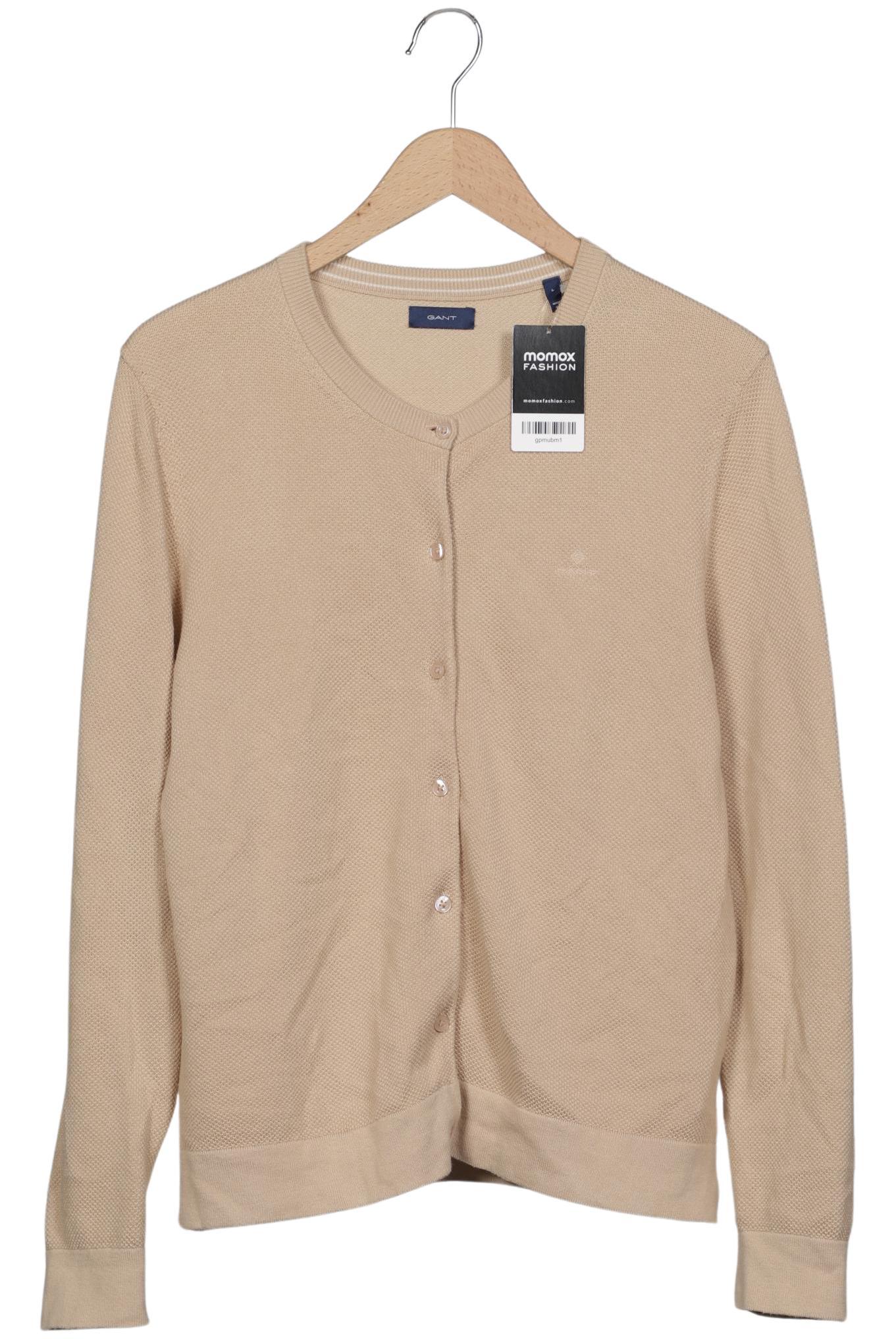 

Gant Damen Strickjacke, beige, Gr. 42