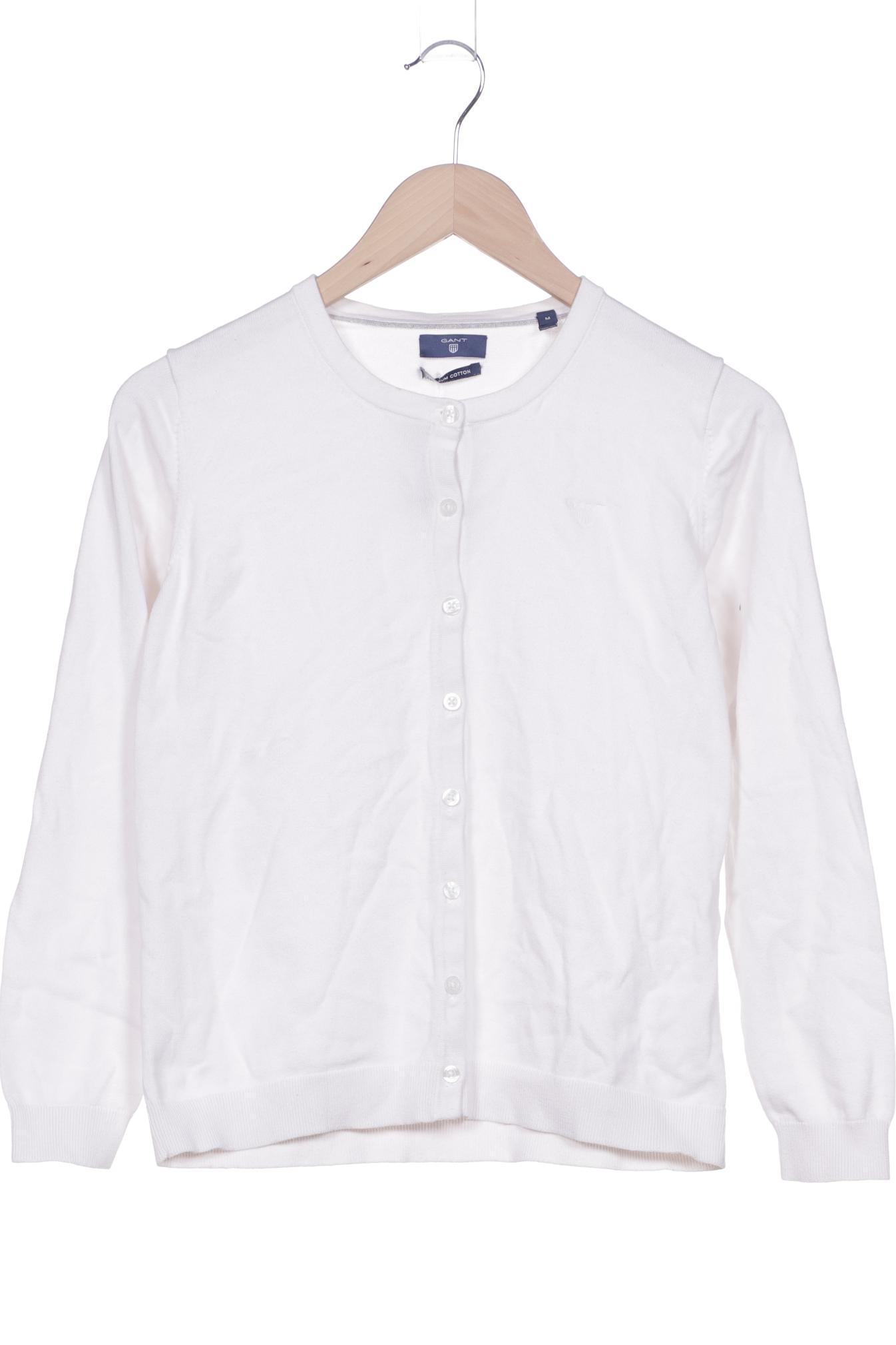 

Gant Damen Strickjacke, weiß, Gr. 38