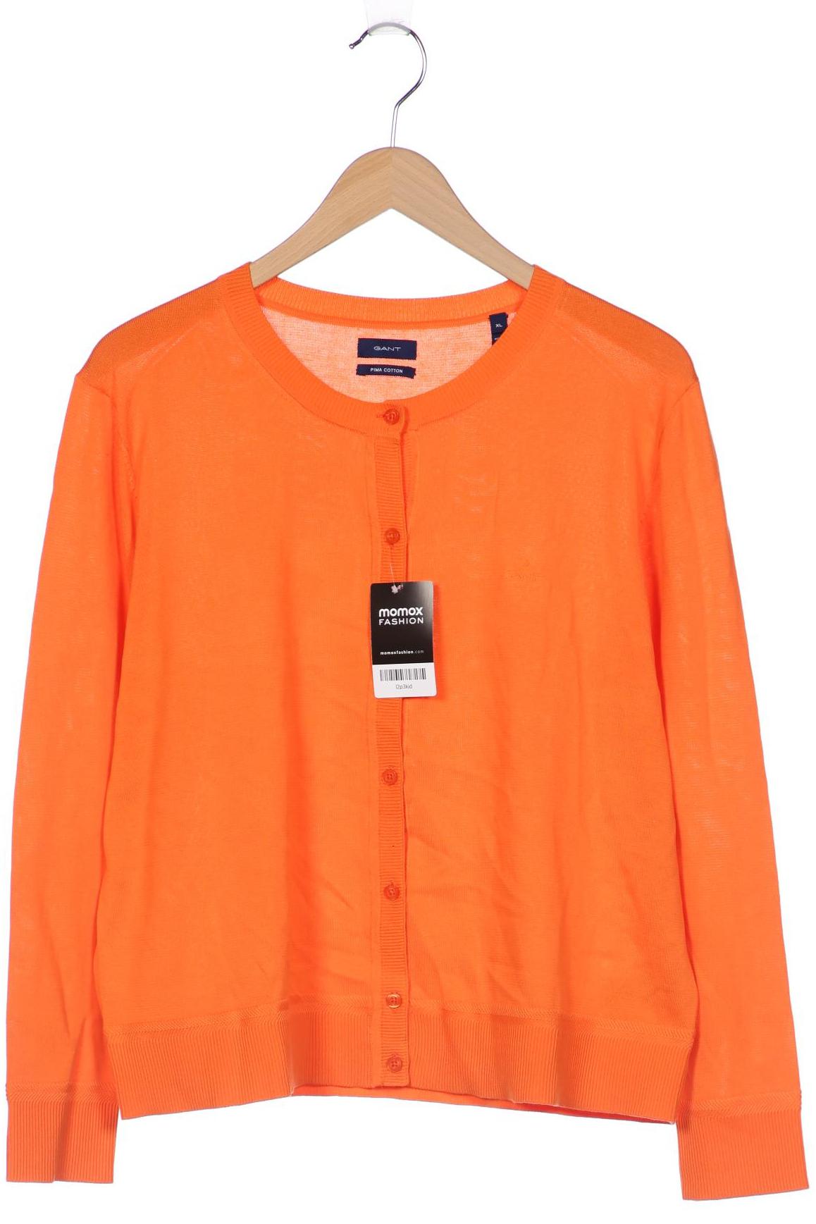 

Gant Damen Strickjacke, orange, Gr. 44
