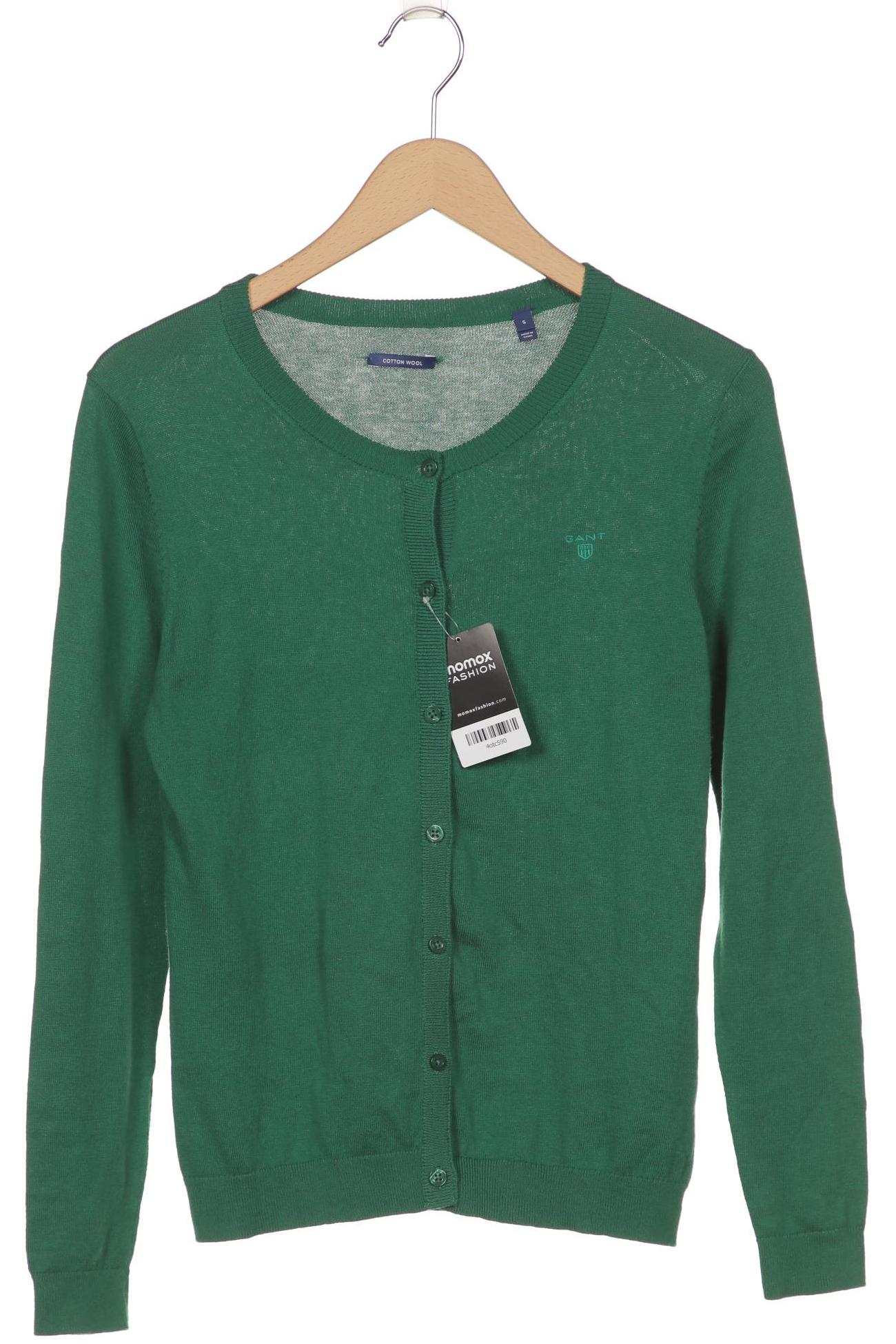 

Gant Damen Strickjacke, grün, Gr. 36