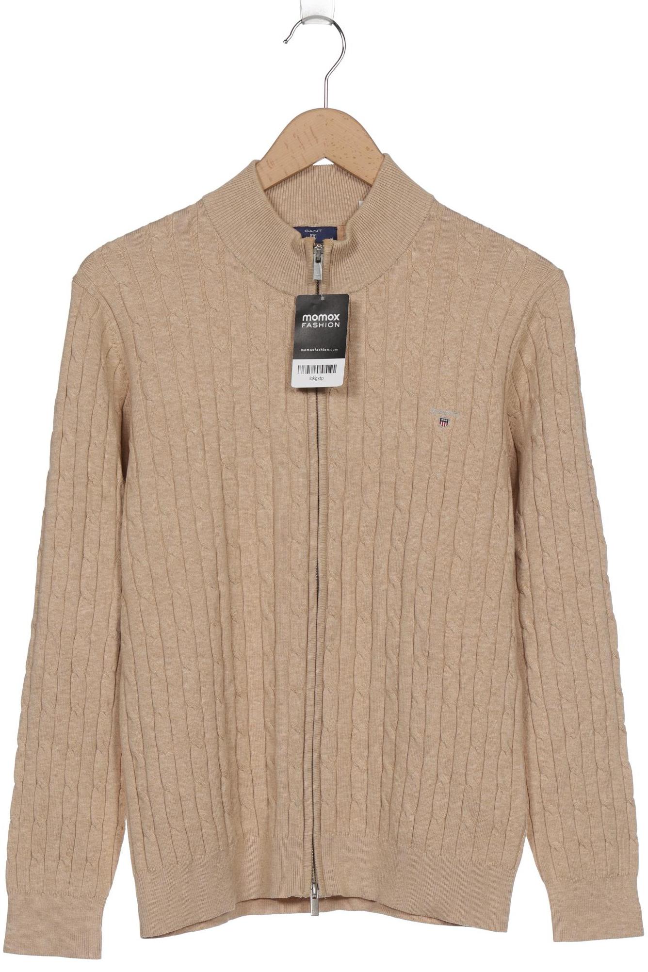 

Gant Damen Strickjacke, beige, Gr. 46