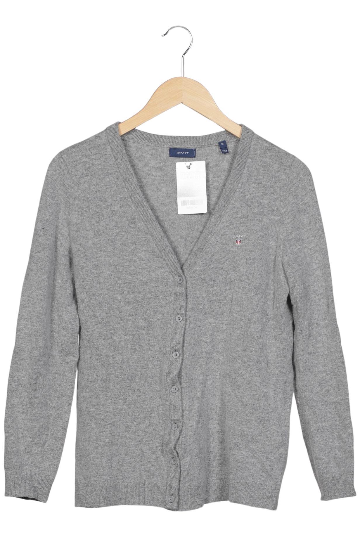 

Gant Damen Strickjacke, grau, Gr. 44