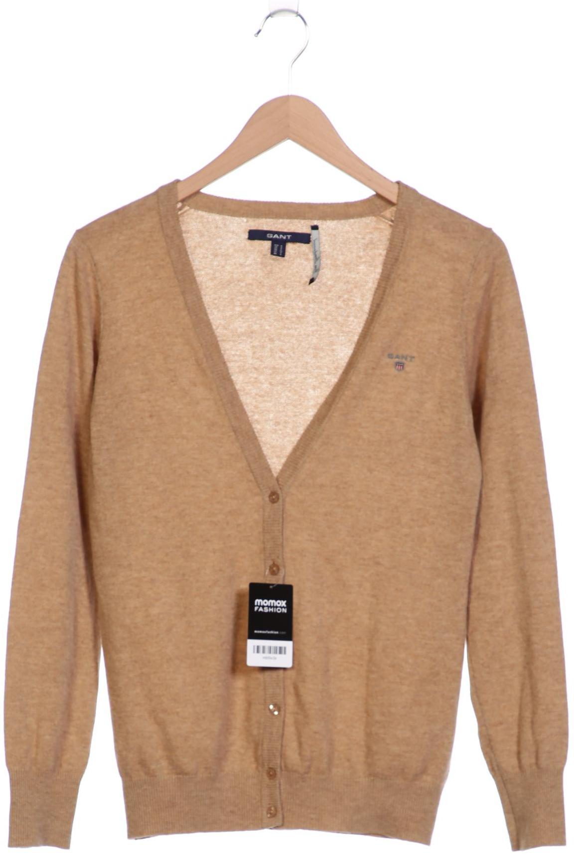 

Gant Damen Strickjacke, beige, Gr. 36