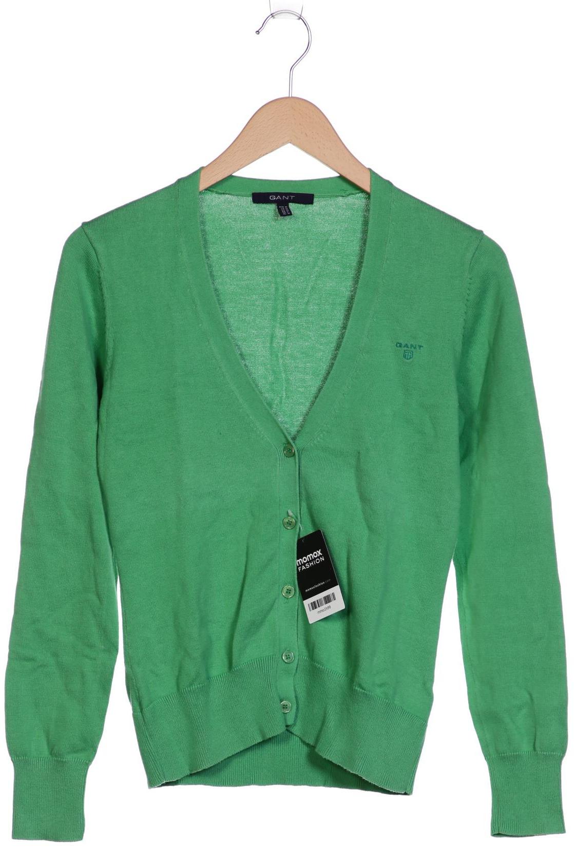 

Gant Damen Strickjacke, hellgrün, Gr. 38