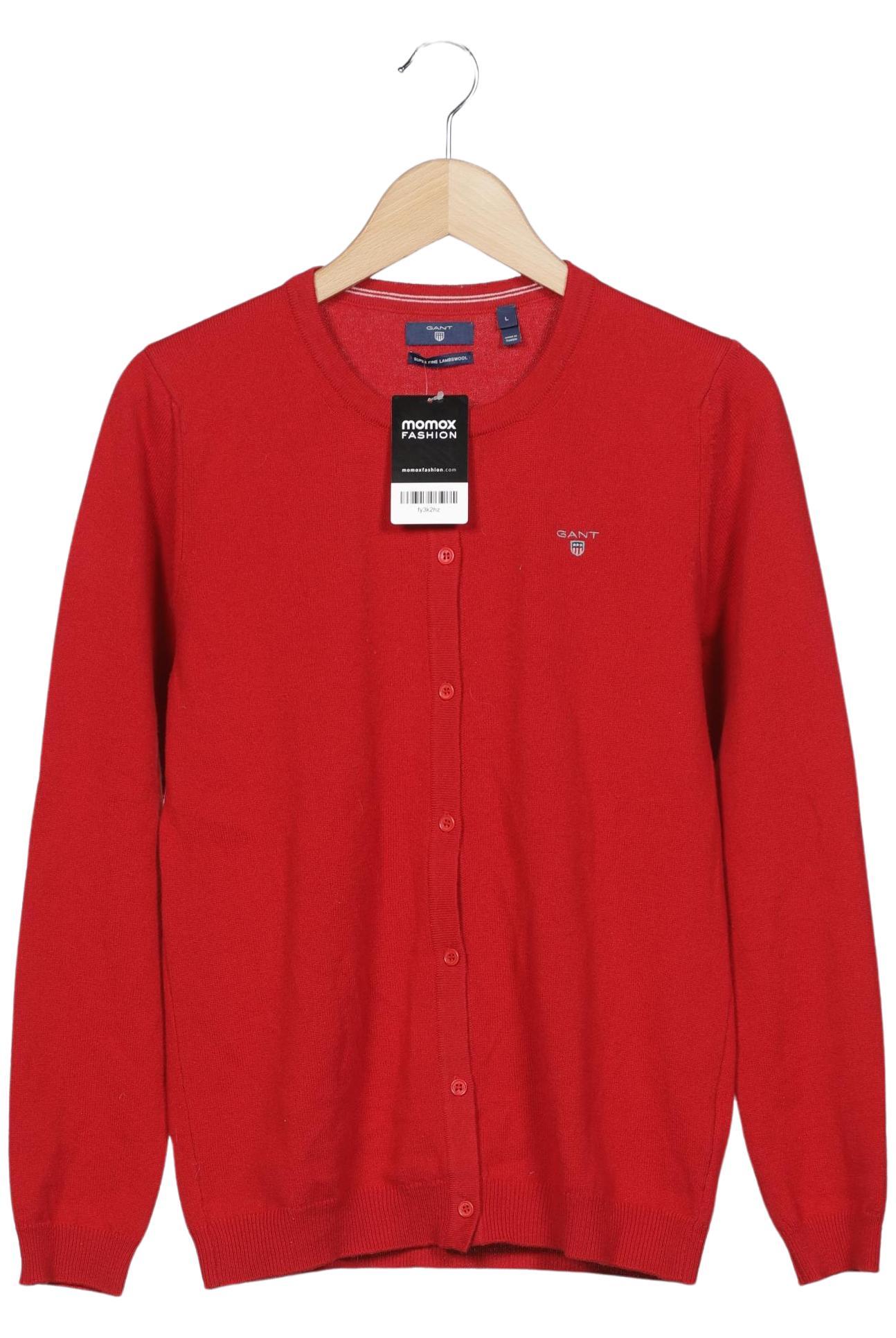 

Gant Damen Strickjacke, rot, Gr. 42
