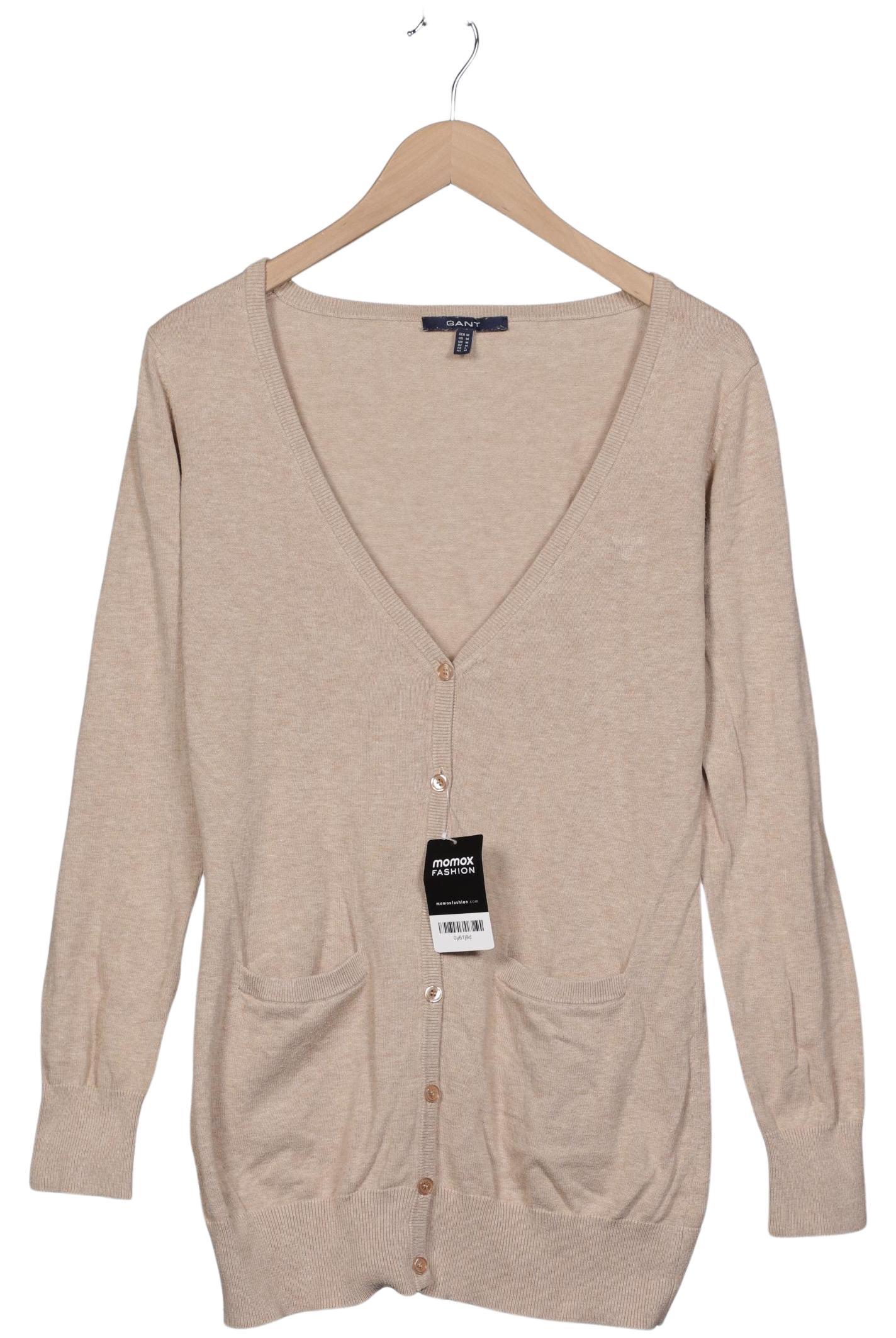 

Gant Damen Strickjacke, beige, Gr. 38