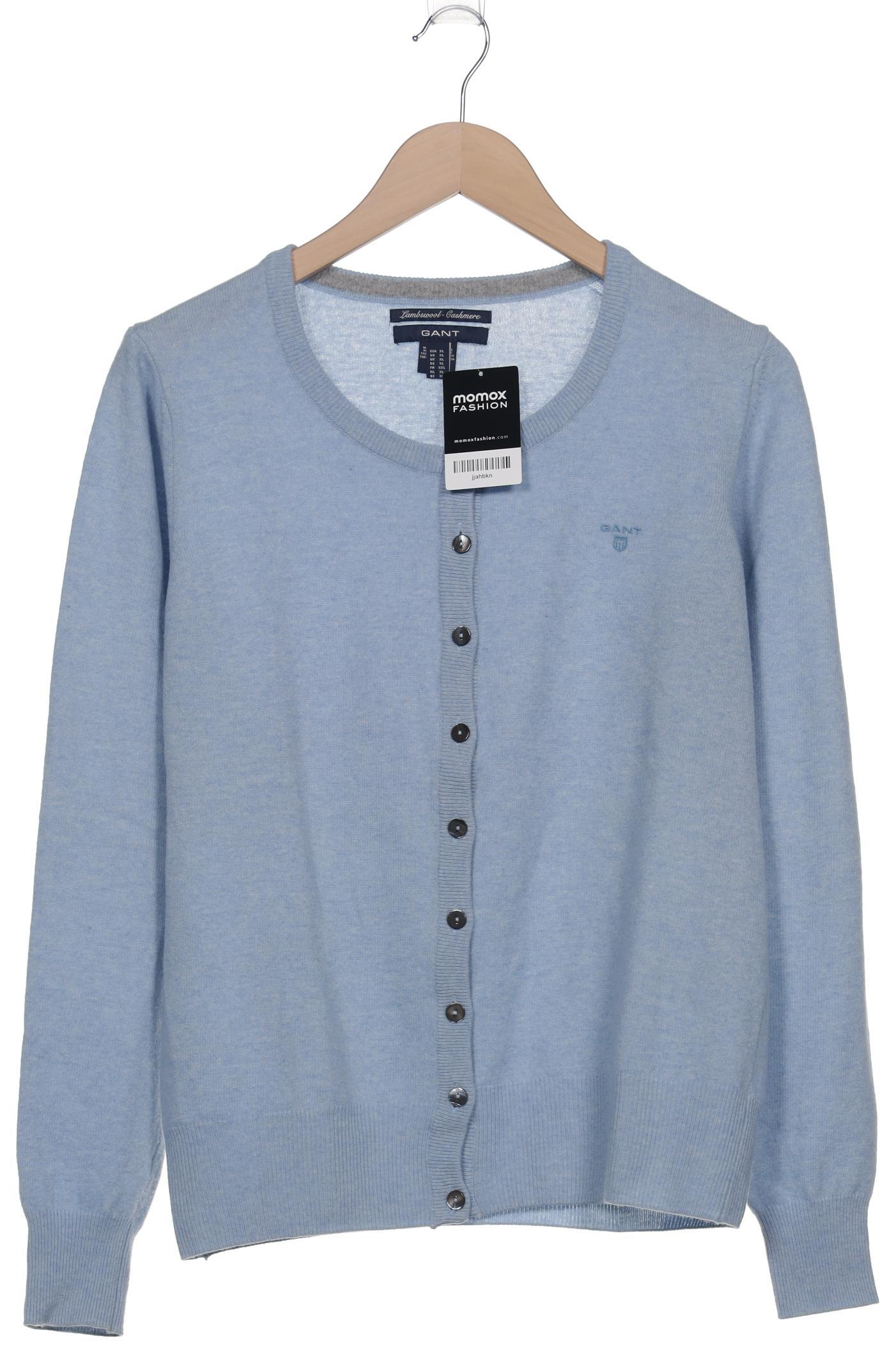

Gant Damen Strickjacke, hellblau, Gr. 44