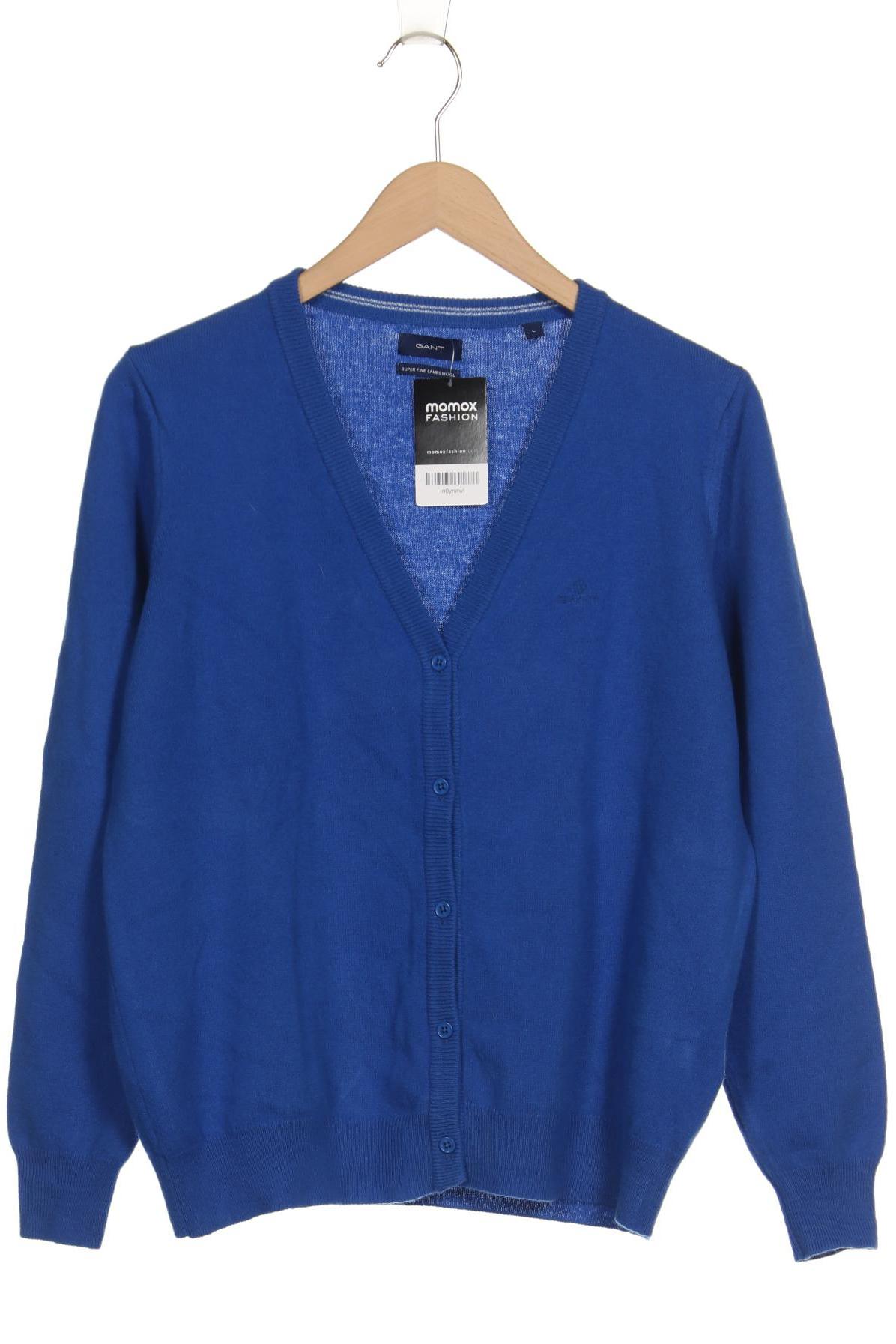 

Gant Damen Strickjacke, blau, Gr. 42