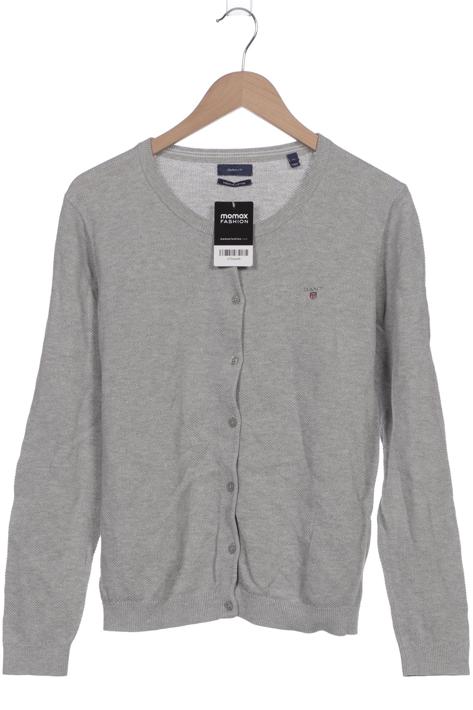 

Gant Damen Strickjacke, grau, Gr. 44