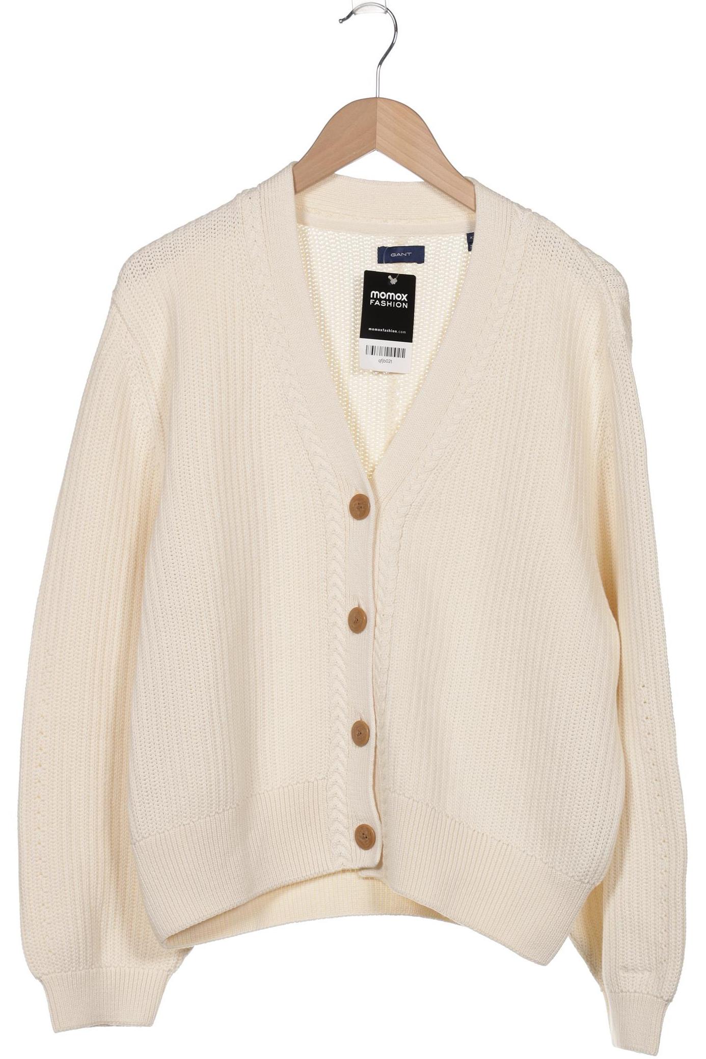 

Gant Damen Strickjacke, cremeweiß, Gr. 46
