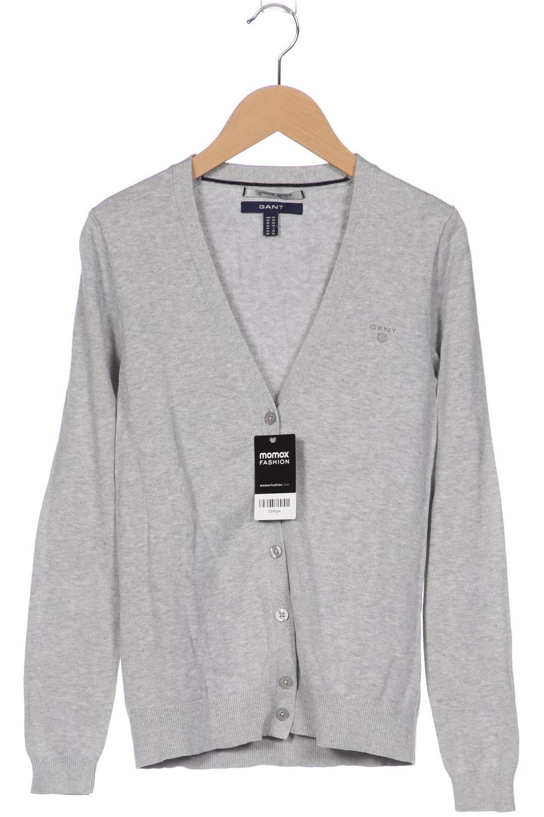 

Gant Damen Strickjacke, grau, Gr. 34
