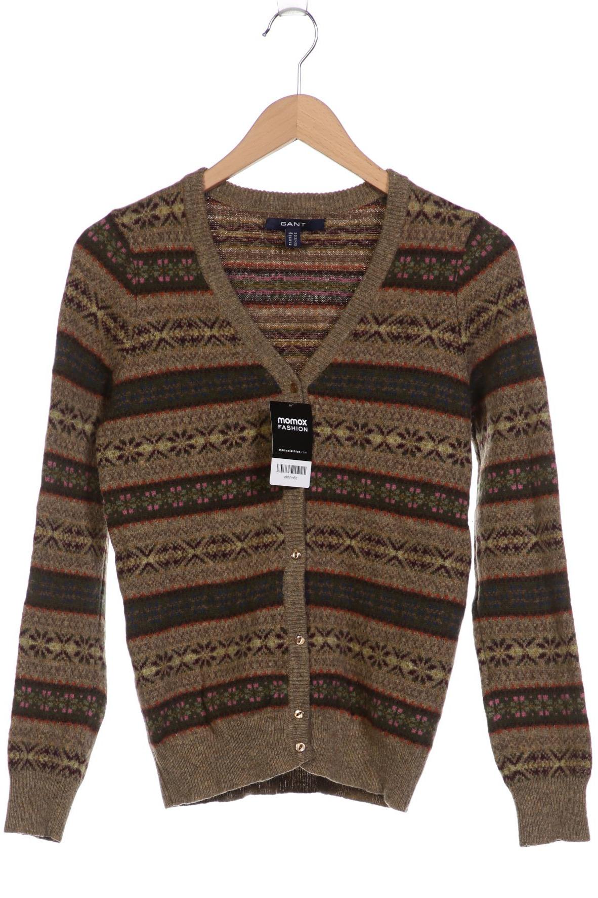 

Gant Damen Strickjacke, beige, Gr. 38