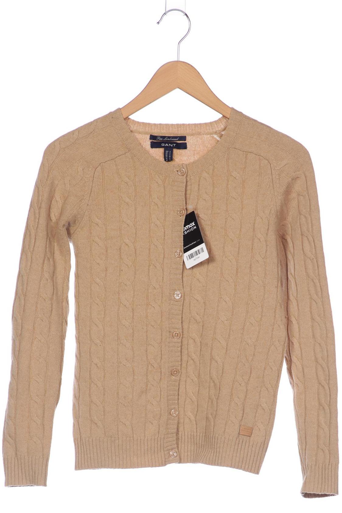 

Gant Damen Strickjacke, beige, Gr. 36