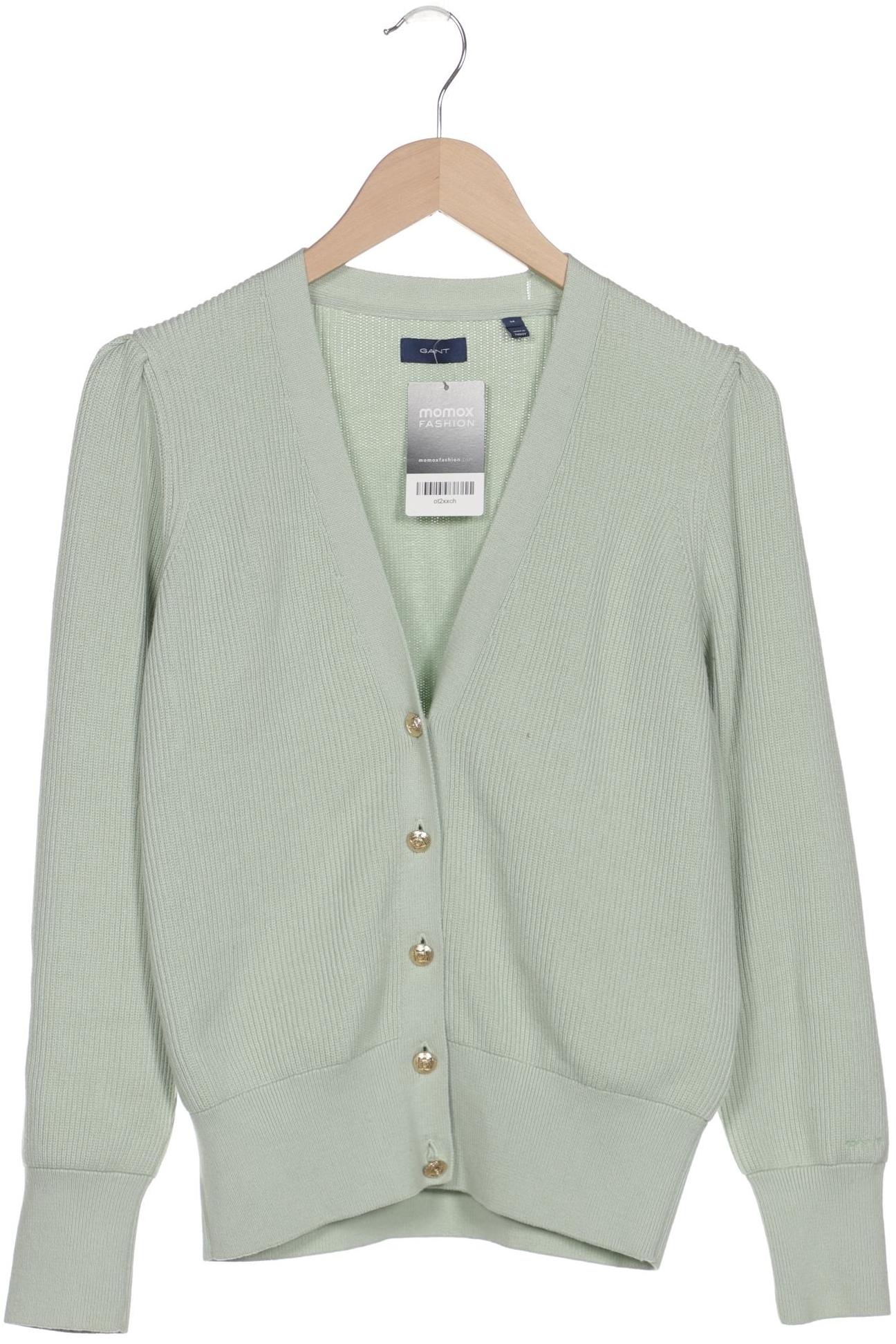 

Gant Damen Strickjacke, hellgrün, Gr. 38