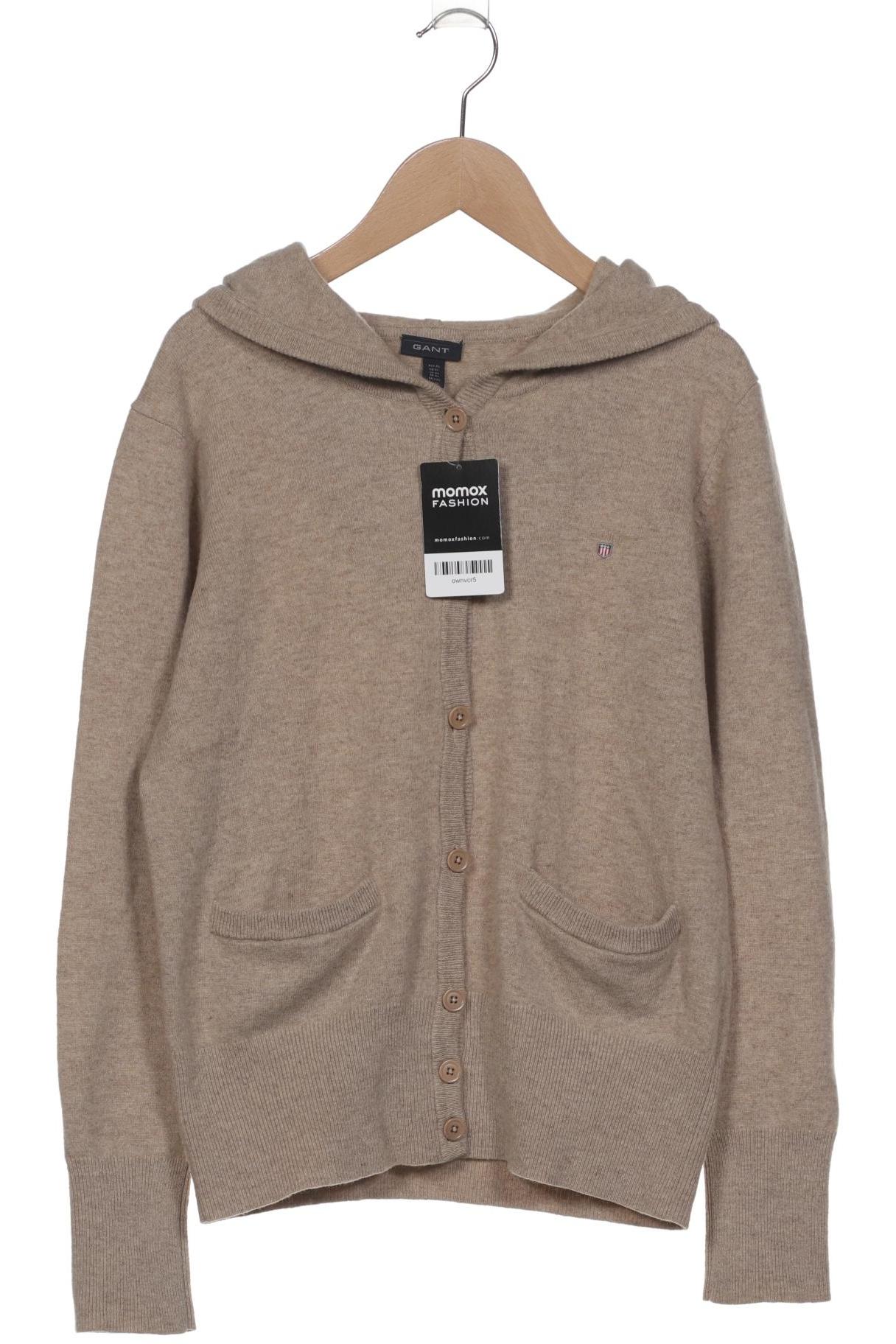 

Gant Damen Strickjacke, beige, Gr. 44