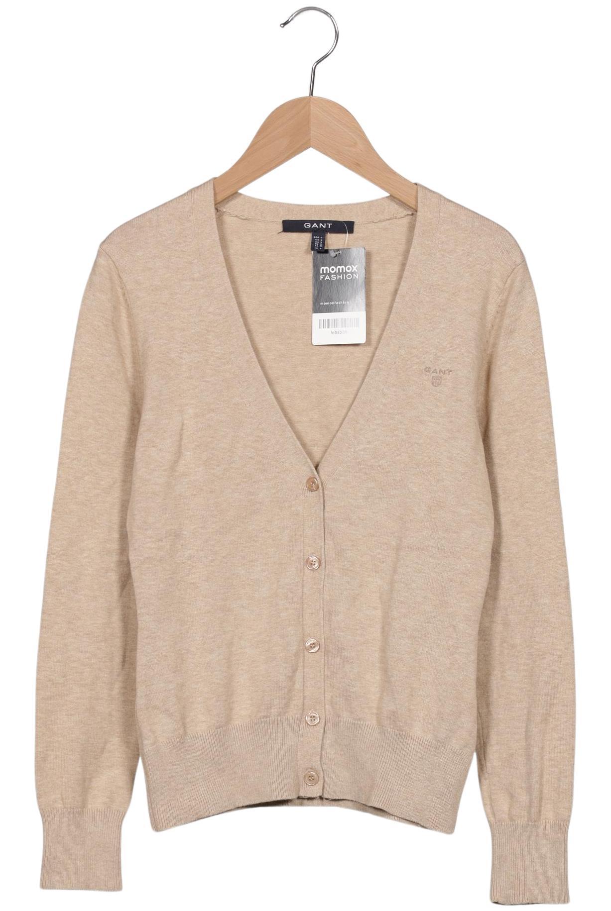 

Gant Damen Strickjacke, beige, Gr. 36
