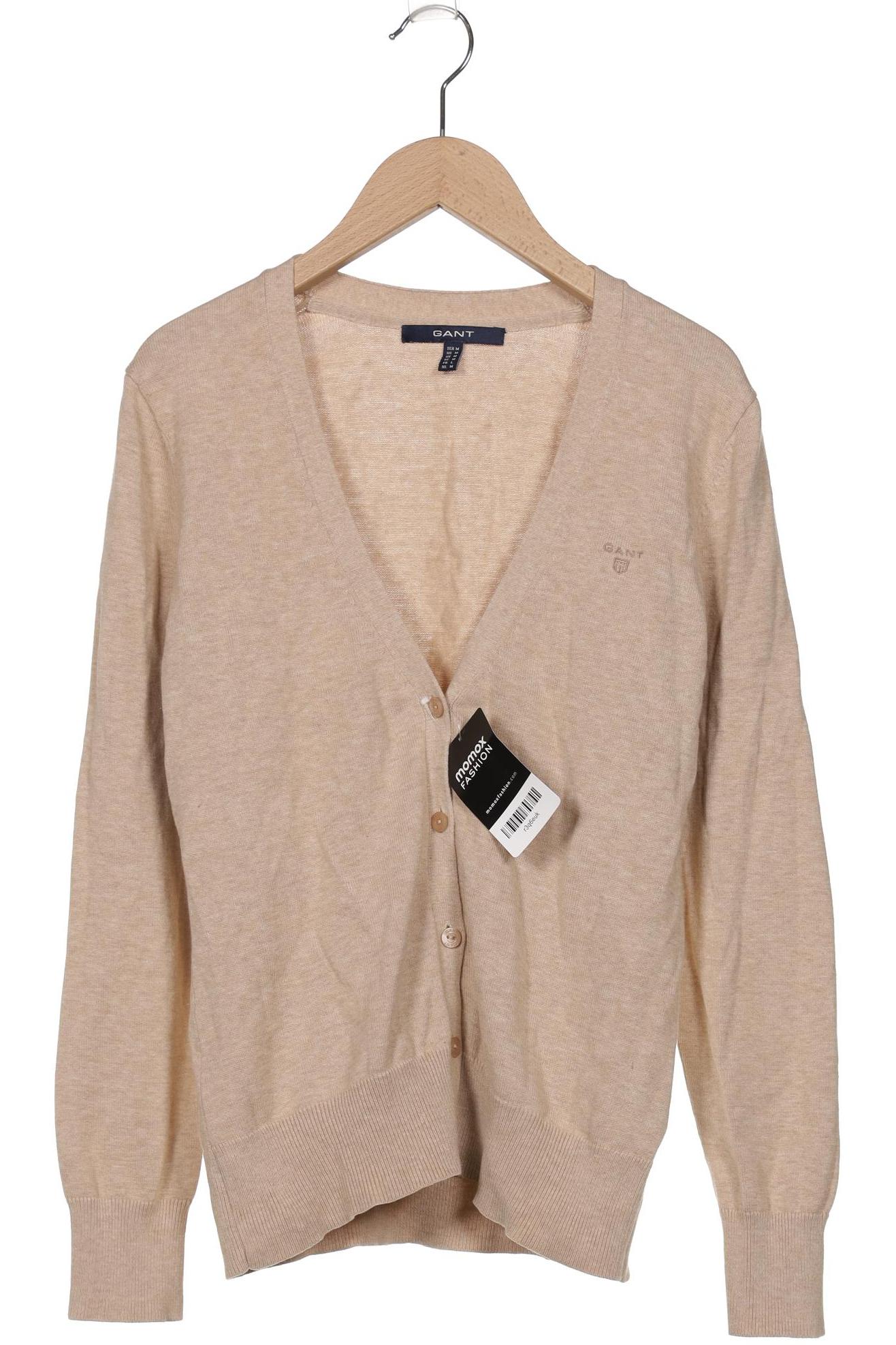 

Gant Damen Strickjacke, beige, Gr. 38