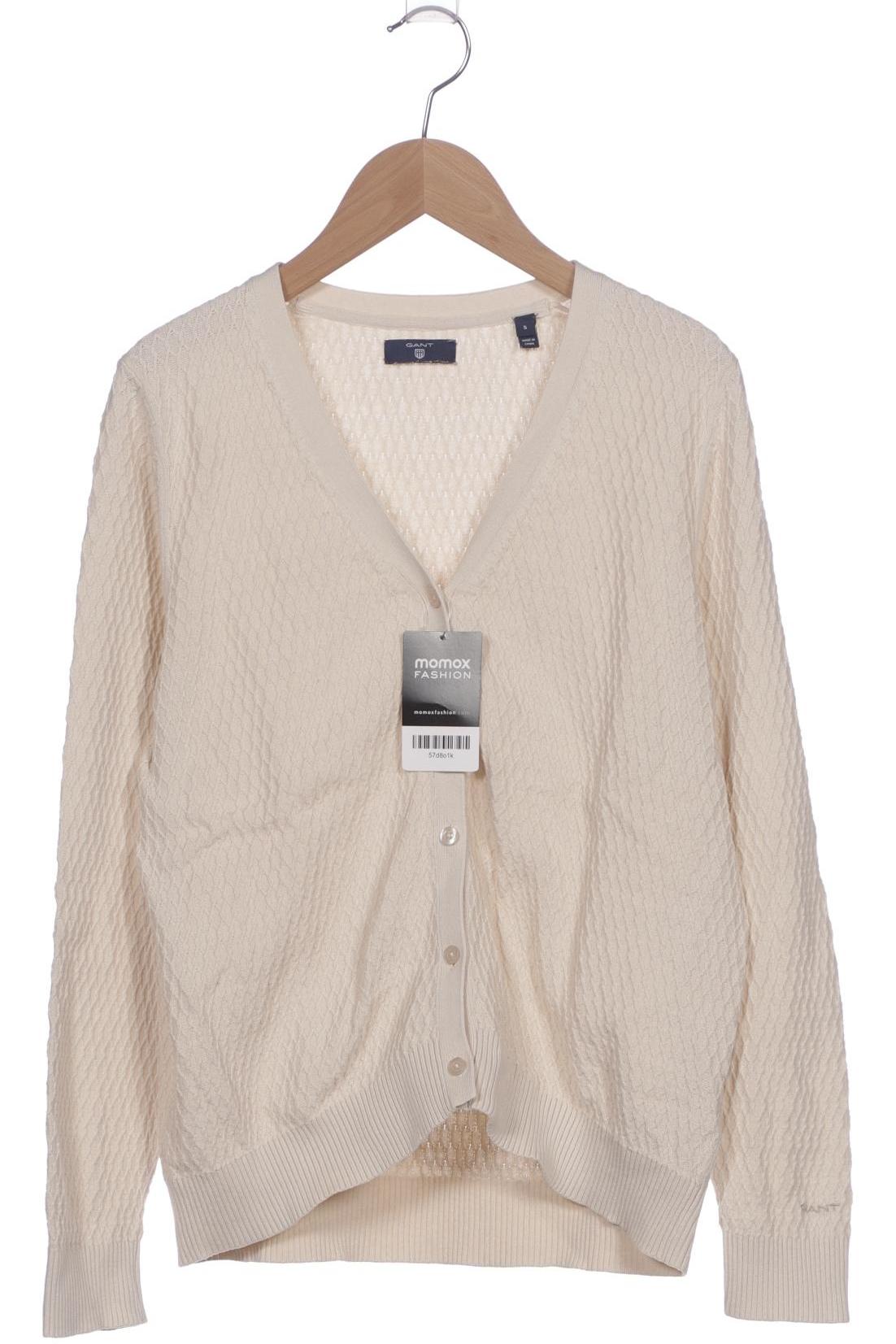 

Gant Damen Strickjacke, cremeweiß, Gr. 36