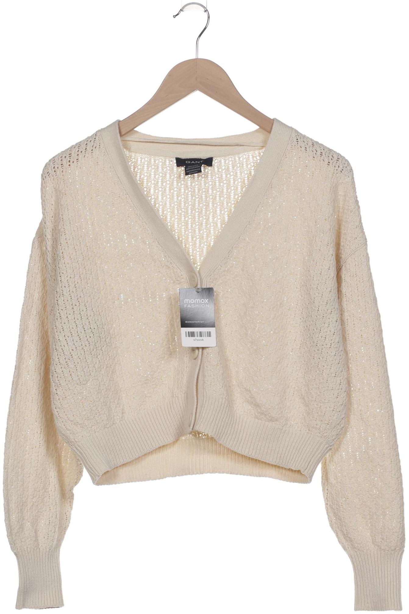 

Gant Damen Strickjacke, beige, Gr. 44