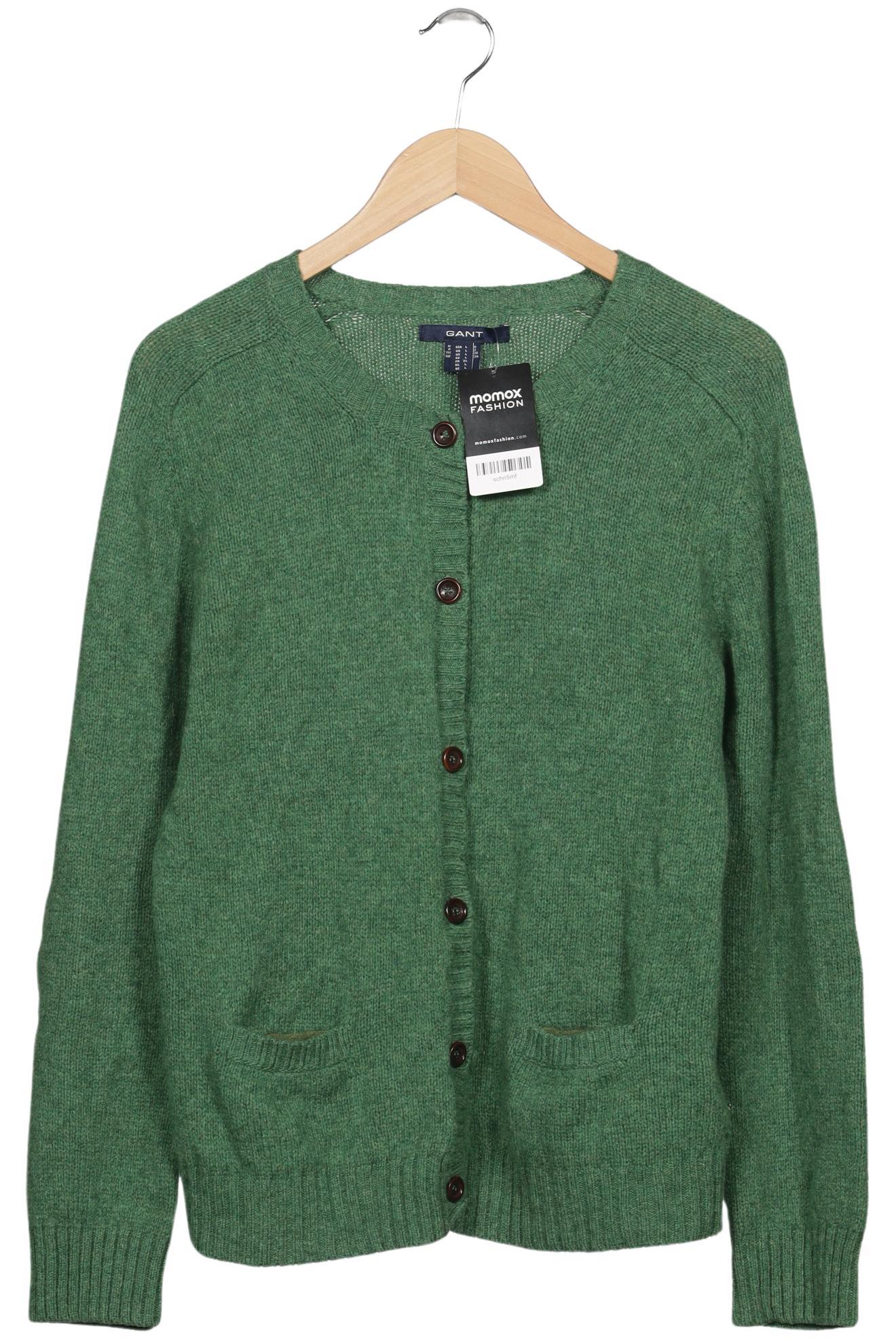 

Gant Damen Strickjacke, grün, Gr. 42