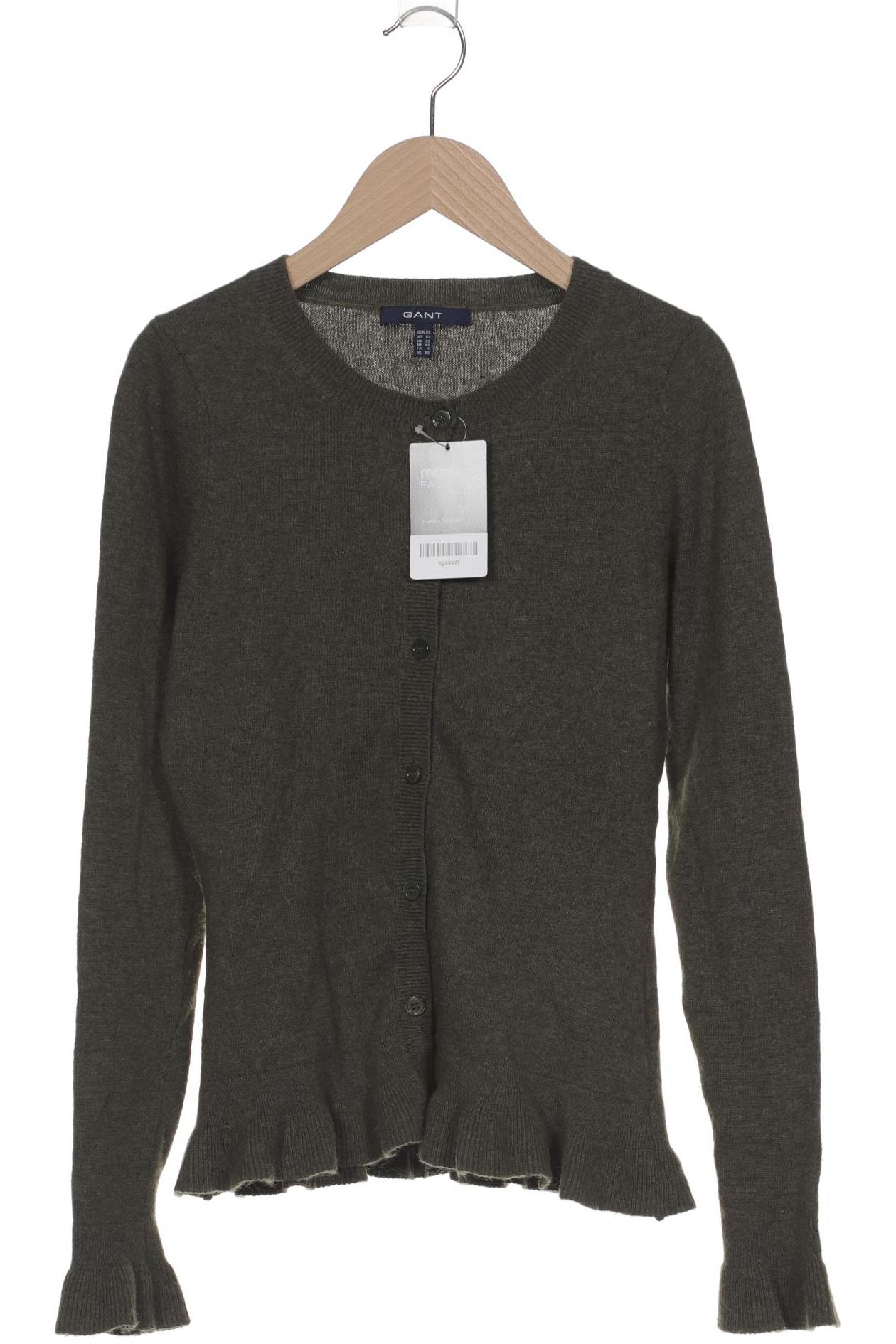 

Gant Damen Strickjacke, grün, Gr. 34