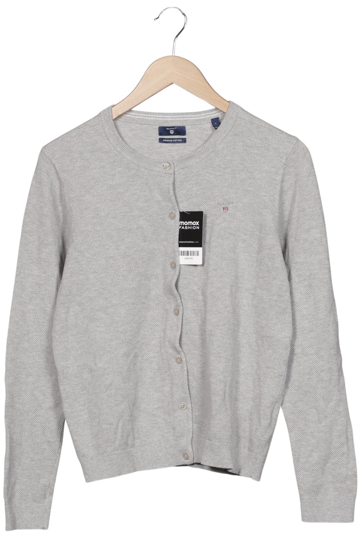 

Gant Damen Strickjacke, grau, Gr. 42