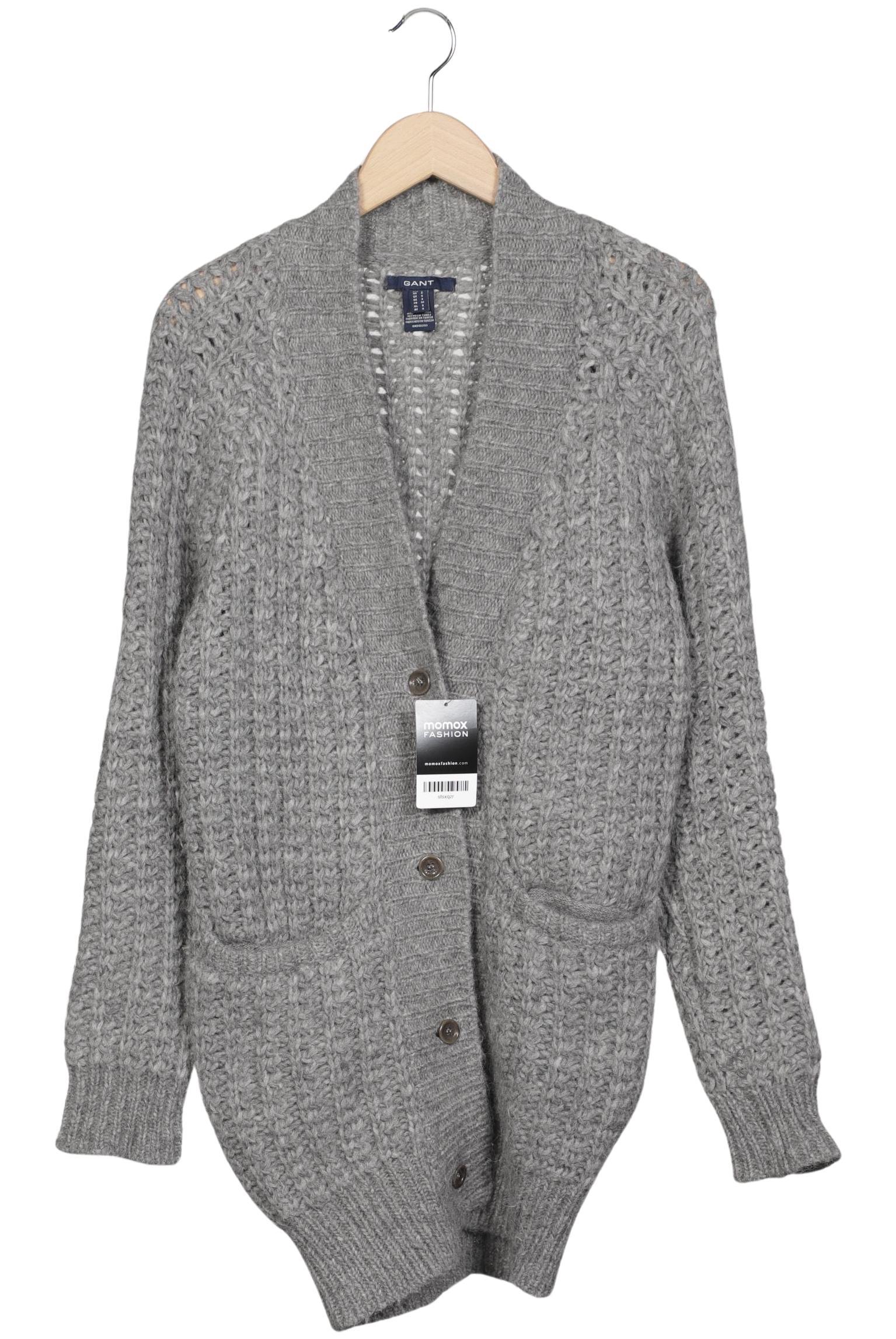 

Gant Damen Strickjacke, grau, Gr. 36