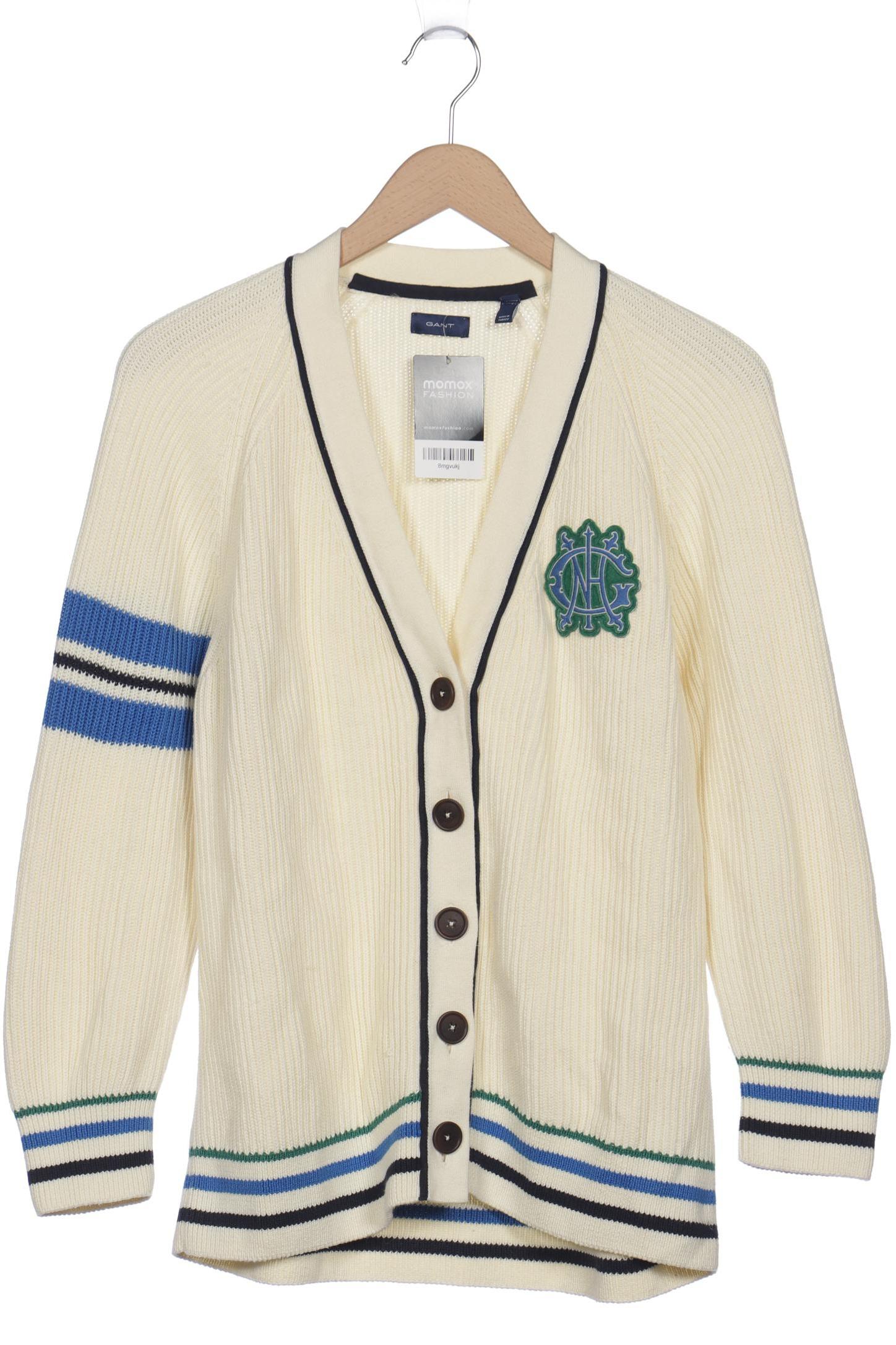 

Gant Damen Strickjacke, cremeweiß, Gr. 36