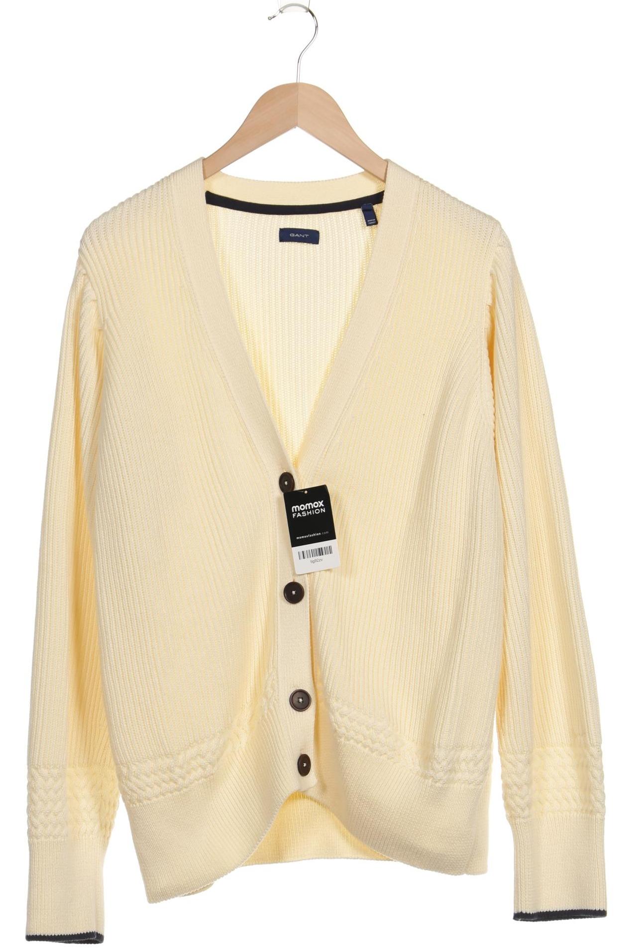 

Gant Damen Strickjacke, cremeweiß, Gr. 46