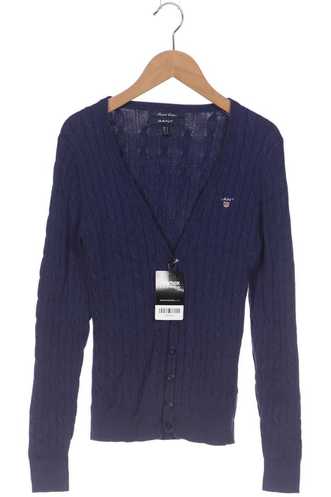 

Gant Damen Strickjacke, blau, Gr. 36