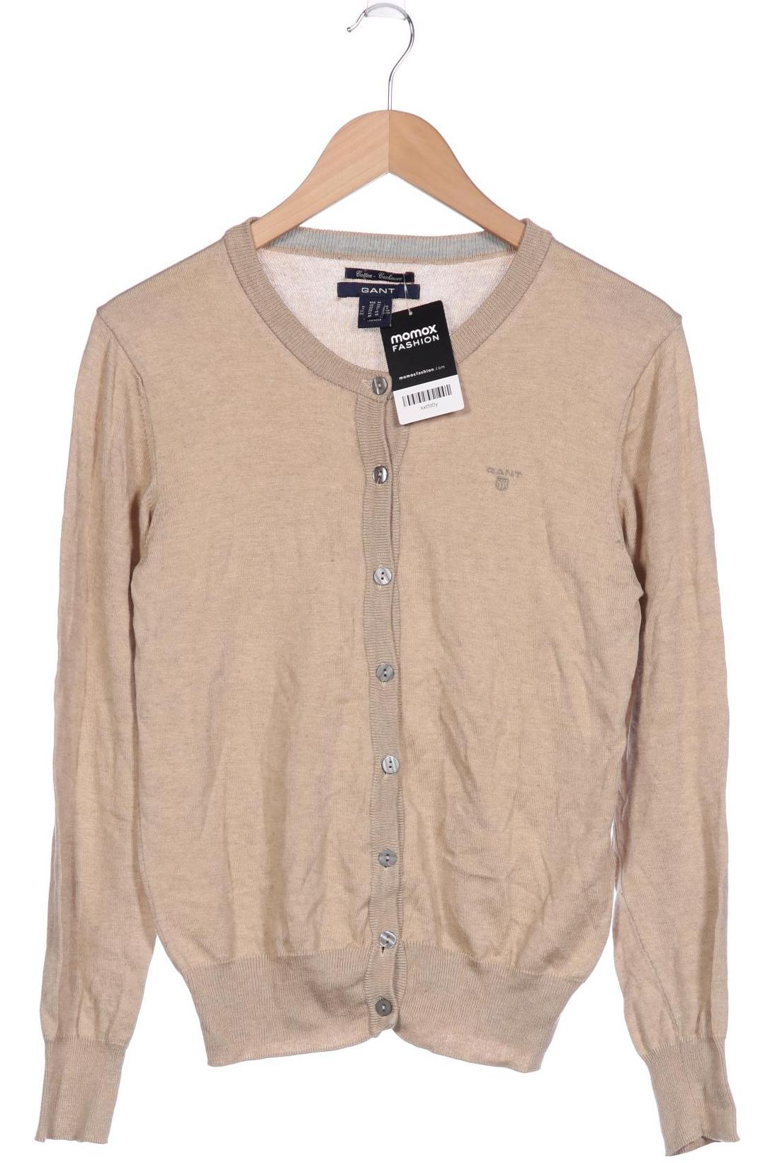 

Gant Damen Strickjacke, beige, Gr. 38