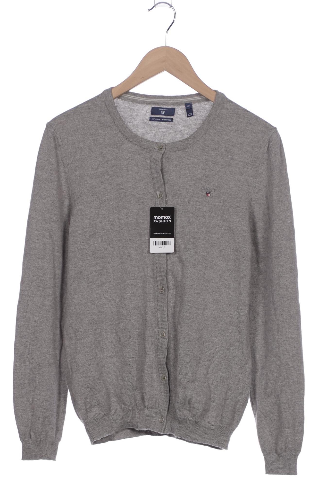 

Gant Damen Strickjacke, grau, Gr. 46