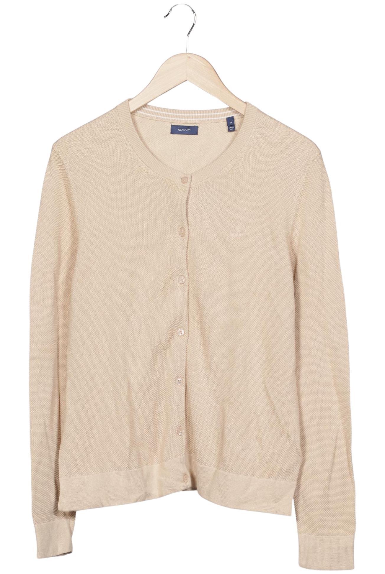

Gant Damen Strickjacke, beige, Gr. 38