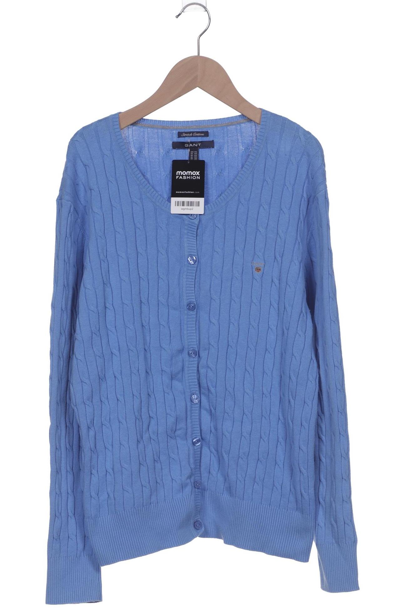 

Gant Damen Strickjacke, blau, Gr. 46